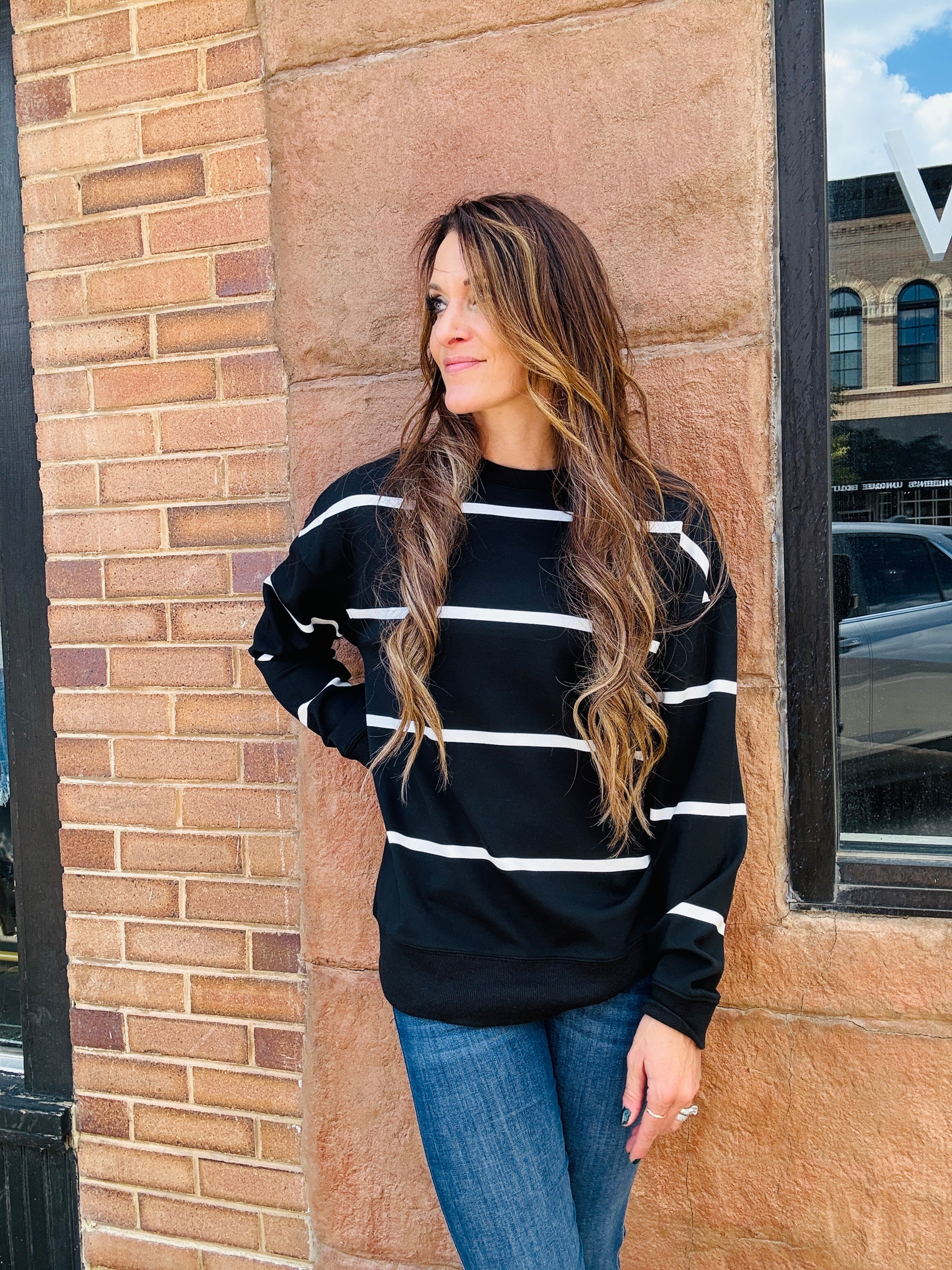 THREAD & SUPPLY Martina Oversized Crew