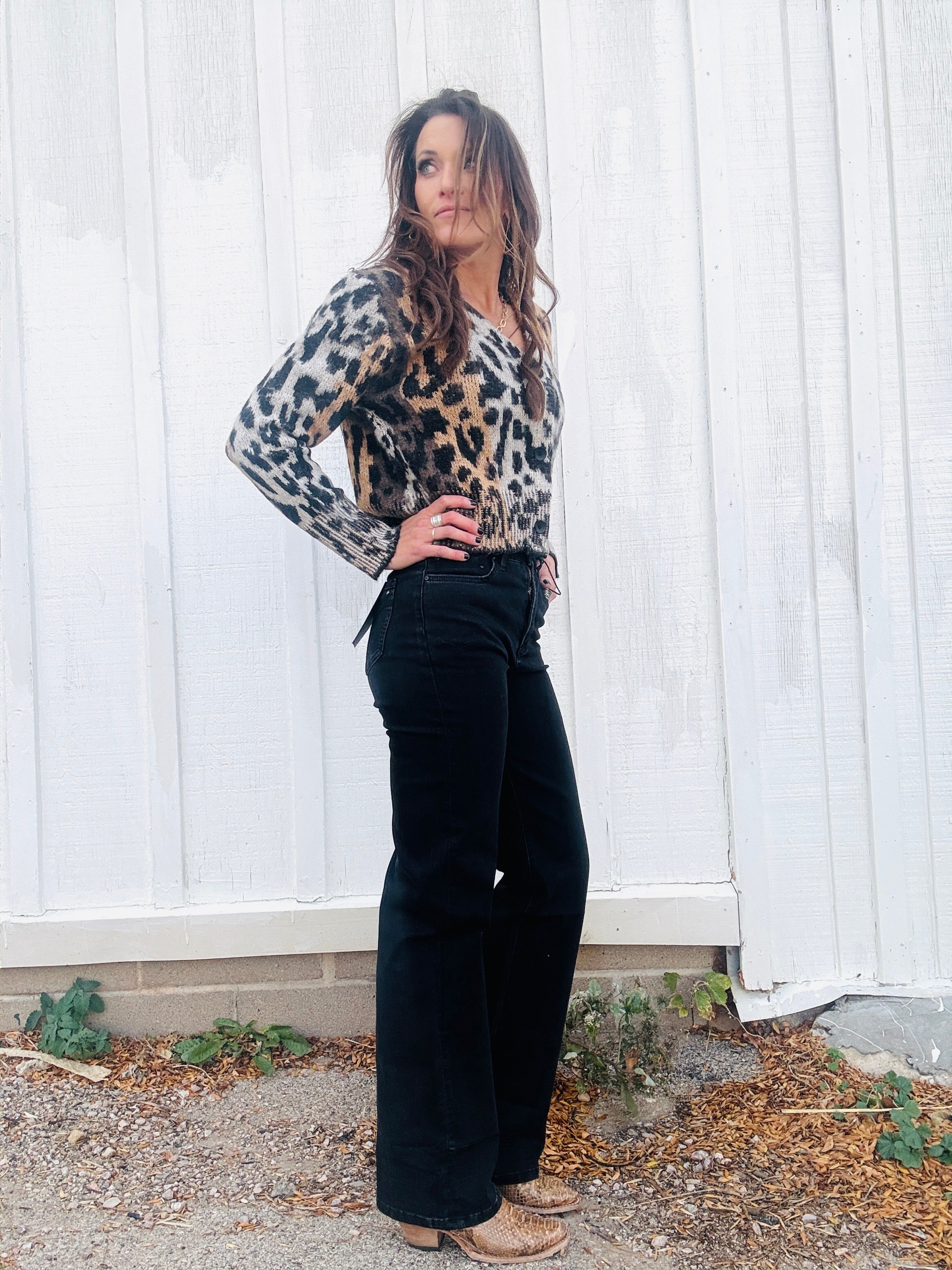 MICA SHR Wide Leg Ink Black