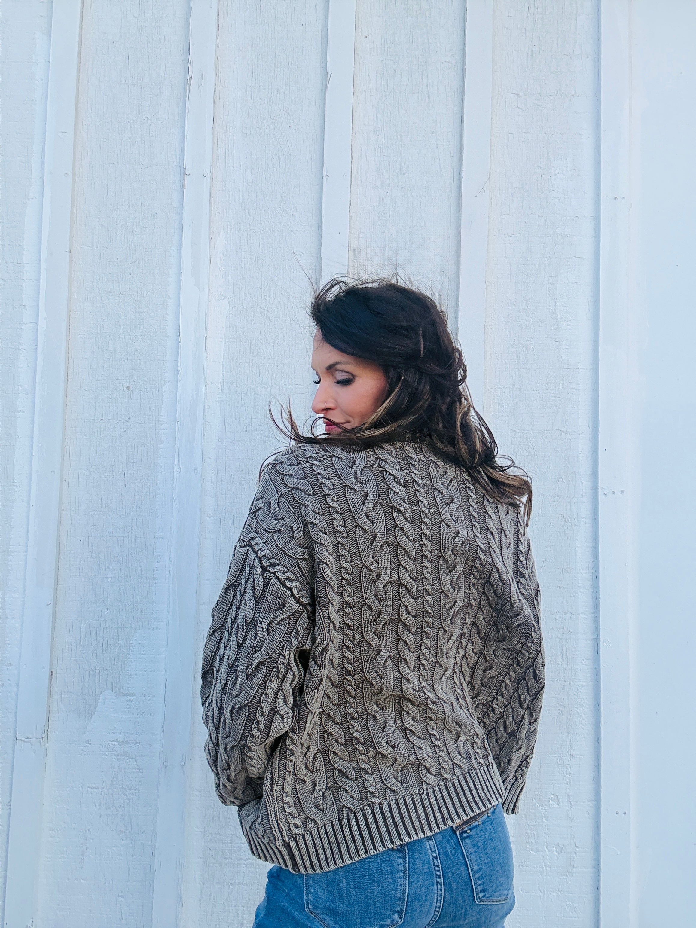 Cabin Cable Cardigan