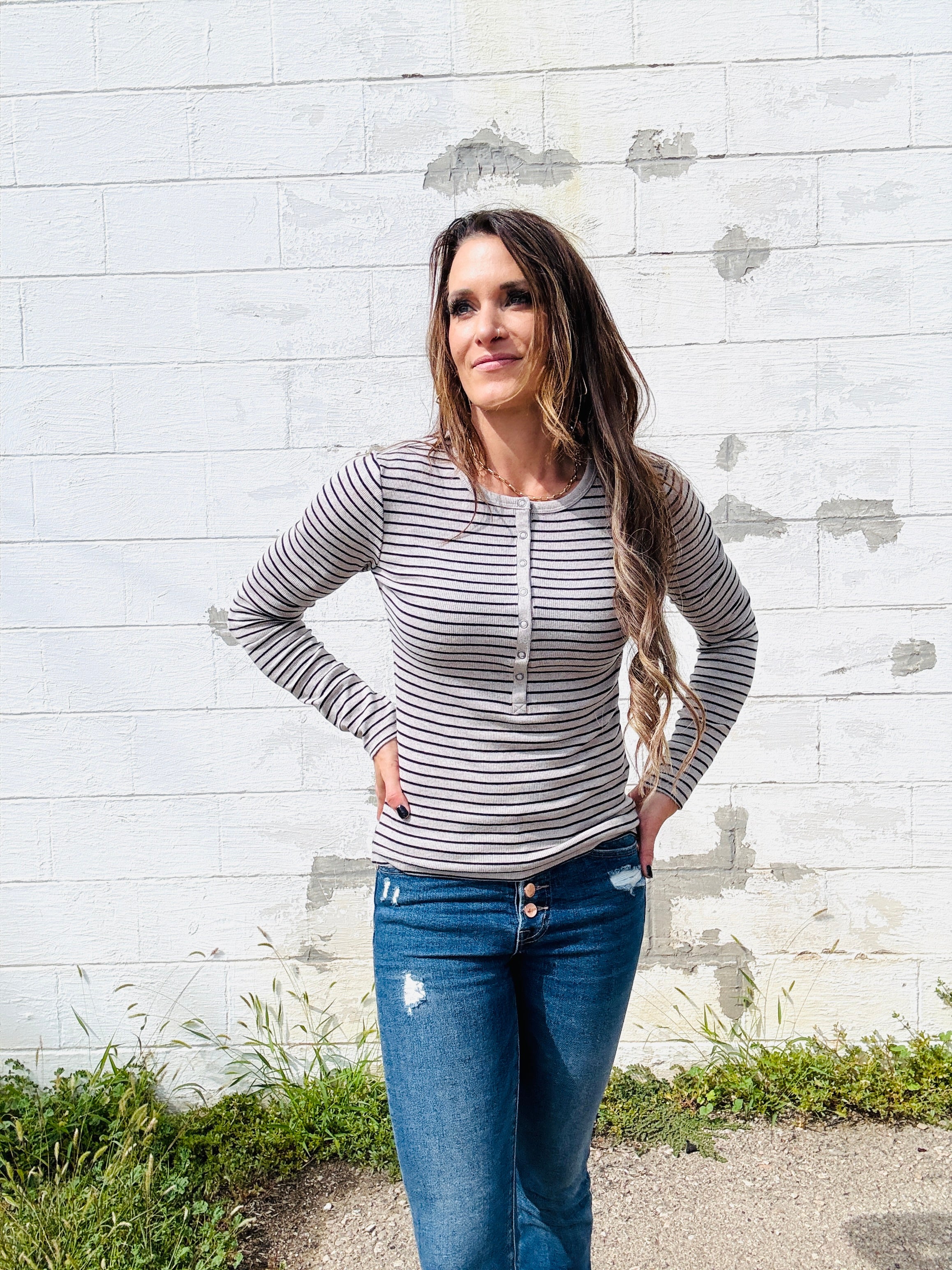 Z SUPPLY Stella Stripe Henley