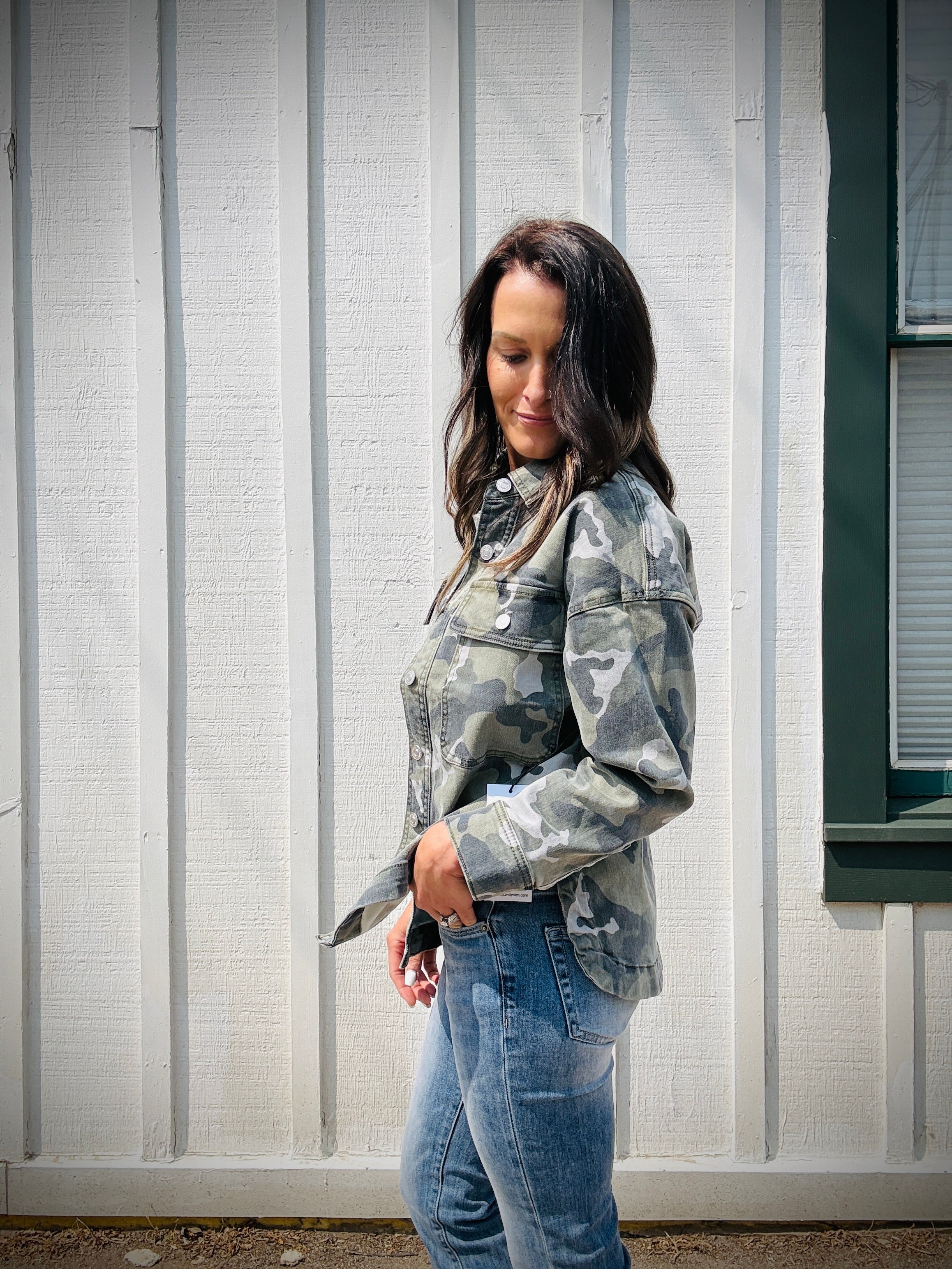 MICA Camo Shacket
