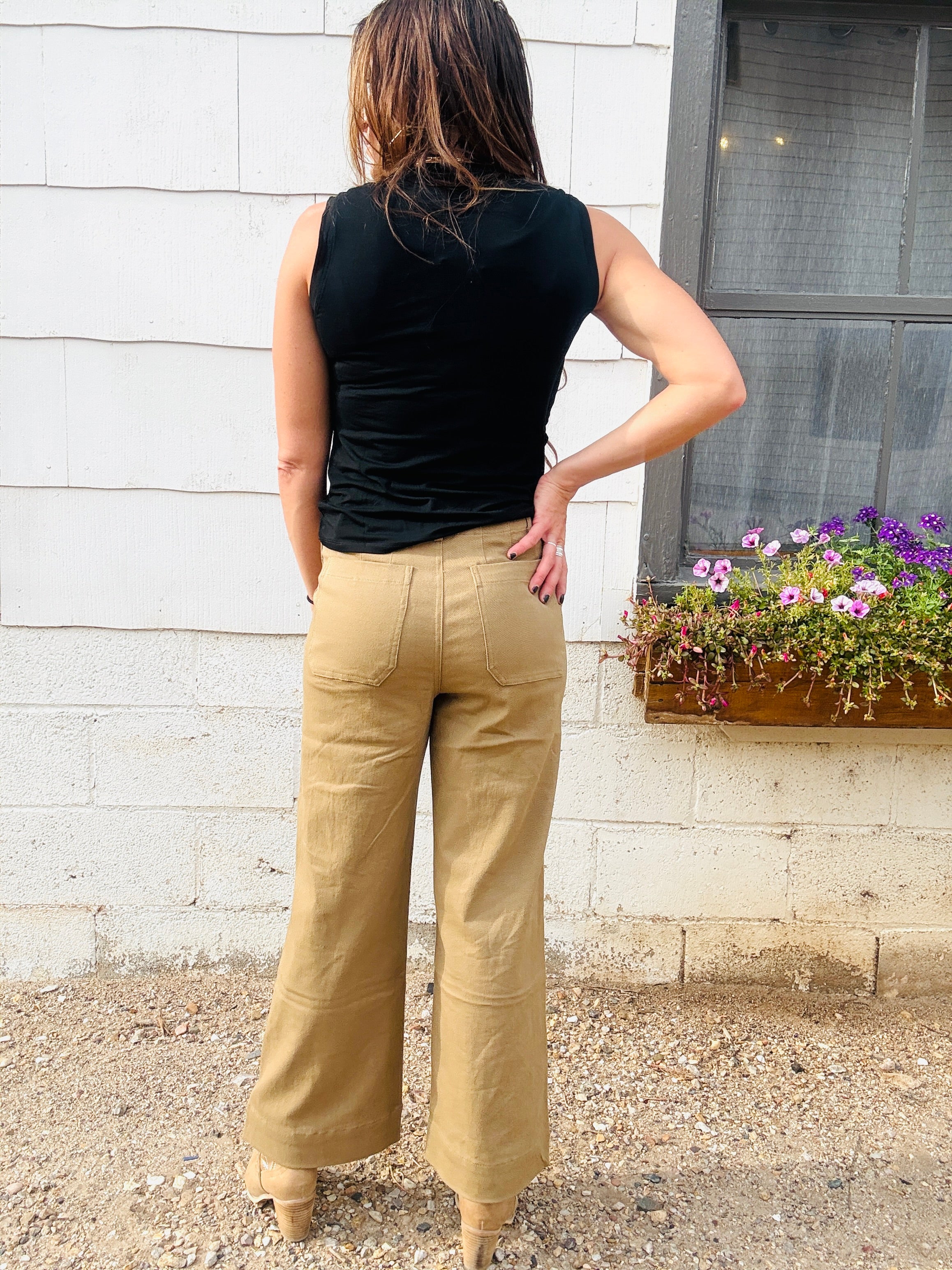 ELAN Drapey Tank Top