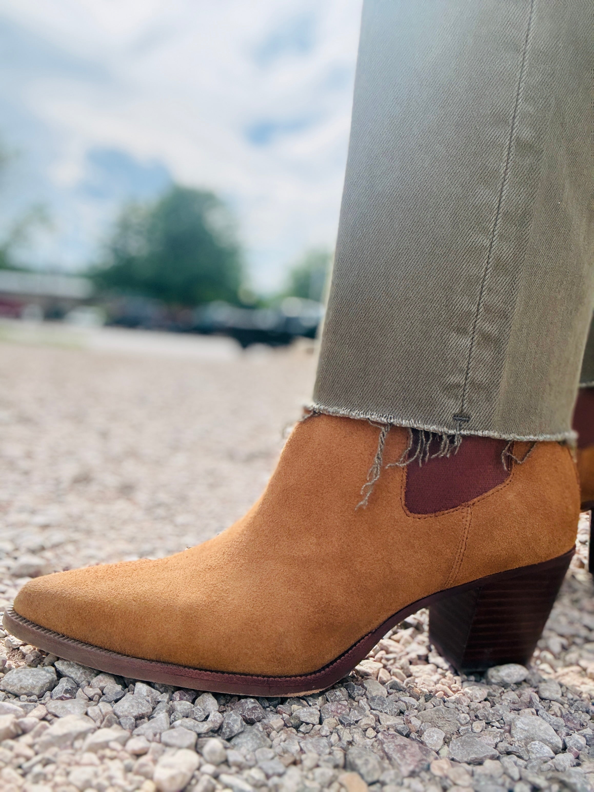 MICA HR Ankle Straight In Olive