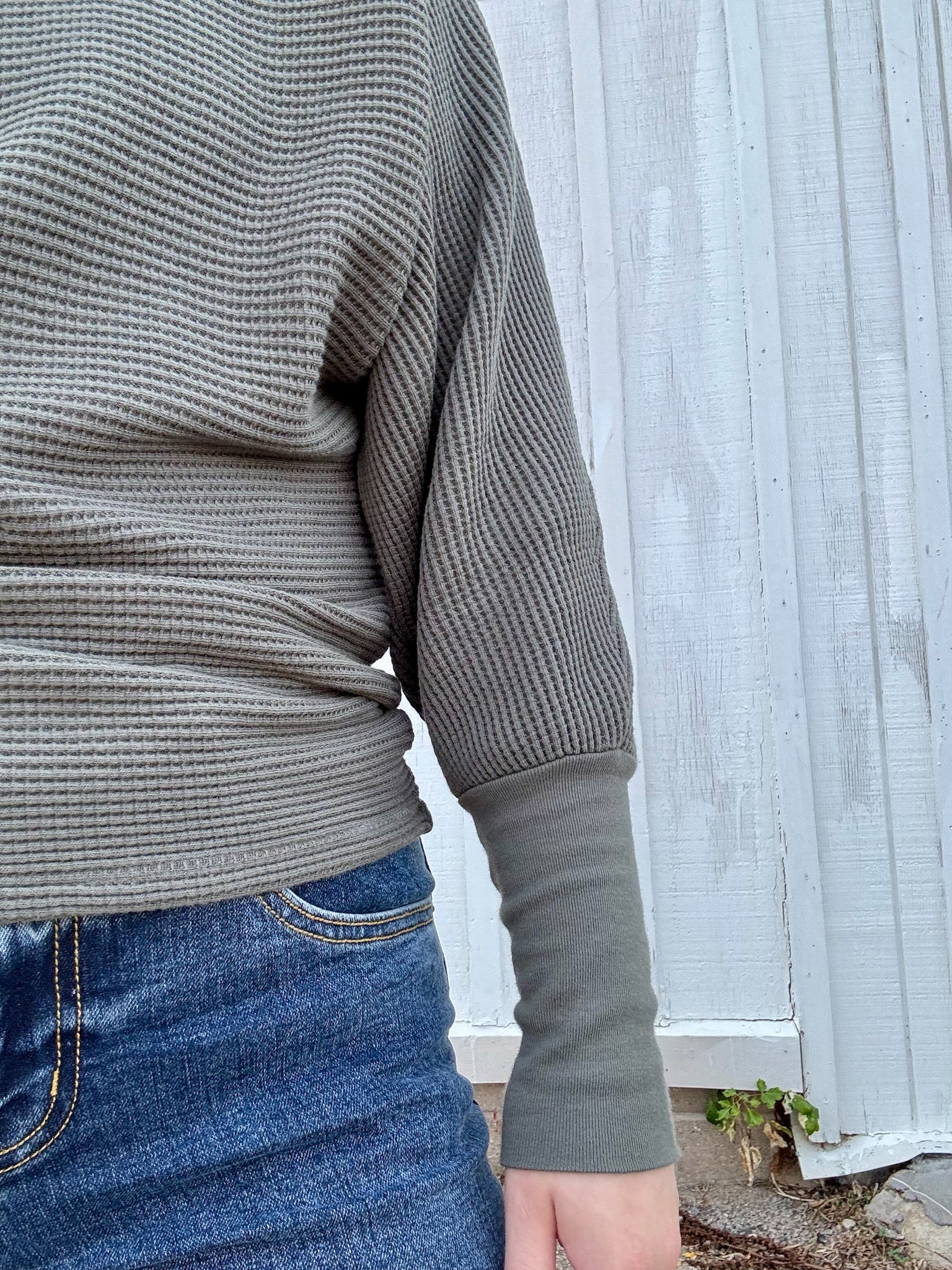 Dylan Andie Waffle Top