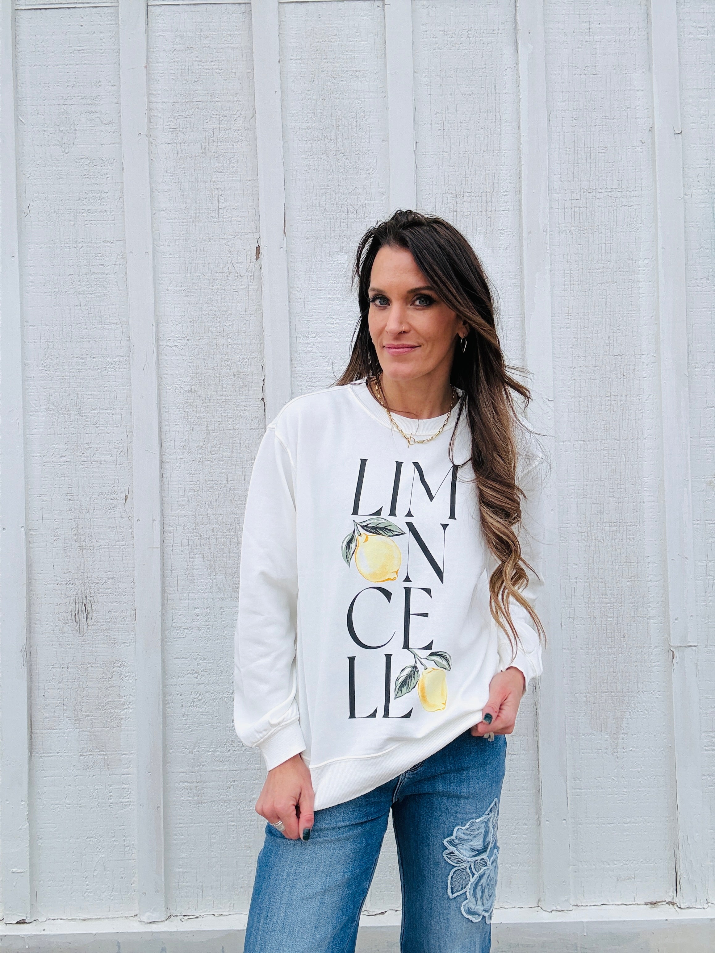 Z Supply Limon Boyfriend Sweatshirt