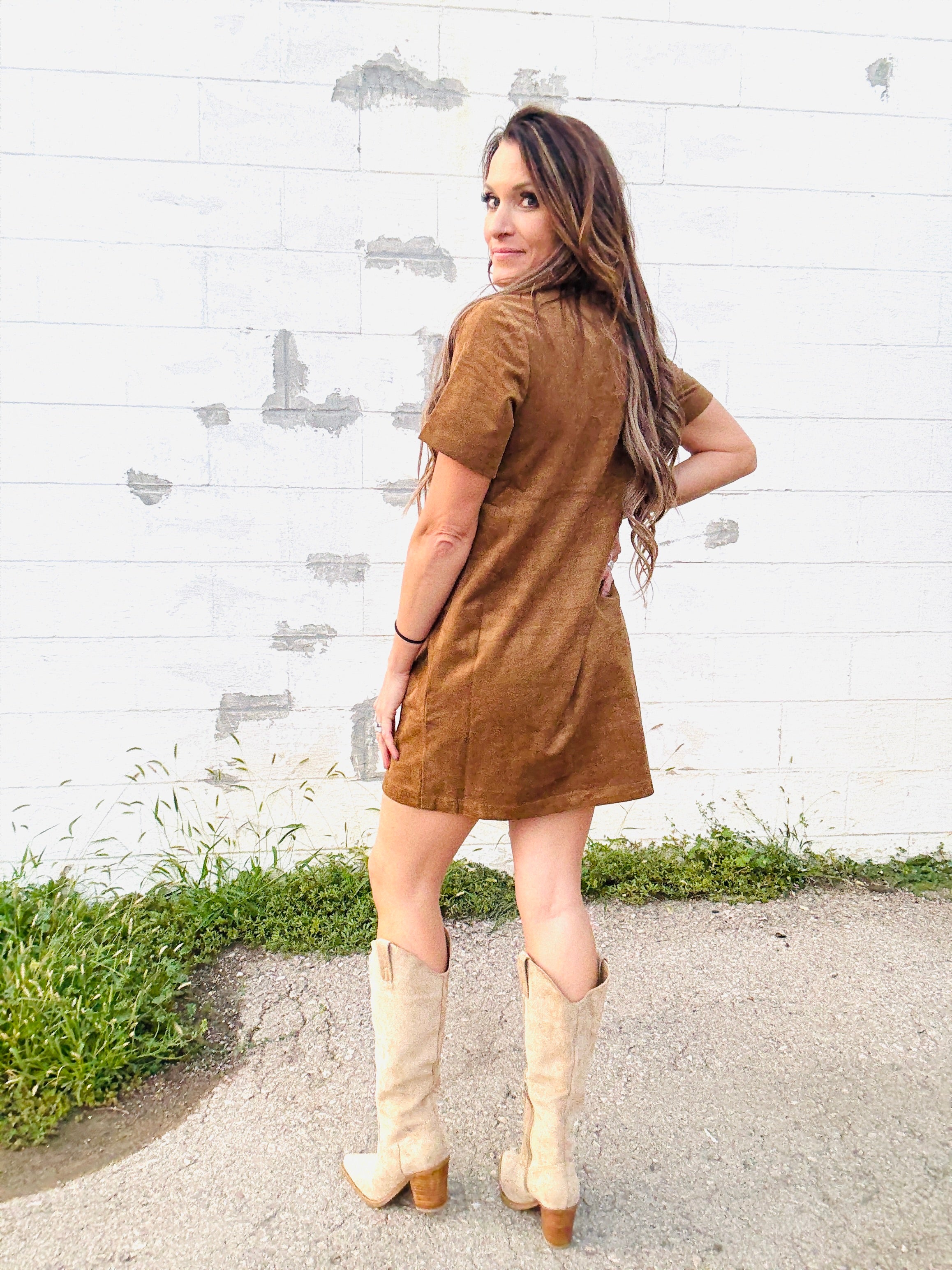 Z SUPPLY Sydney Suede Mini Dress 2BG Boutique Z SUPPLY Sydney Suede Mini Dress 2BG Boutique