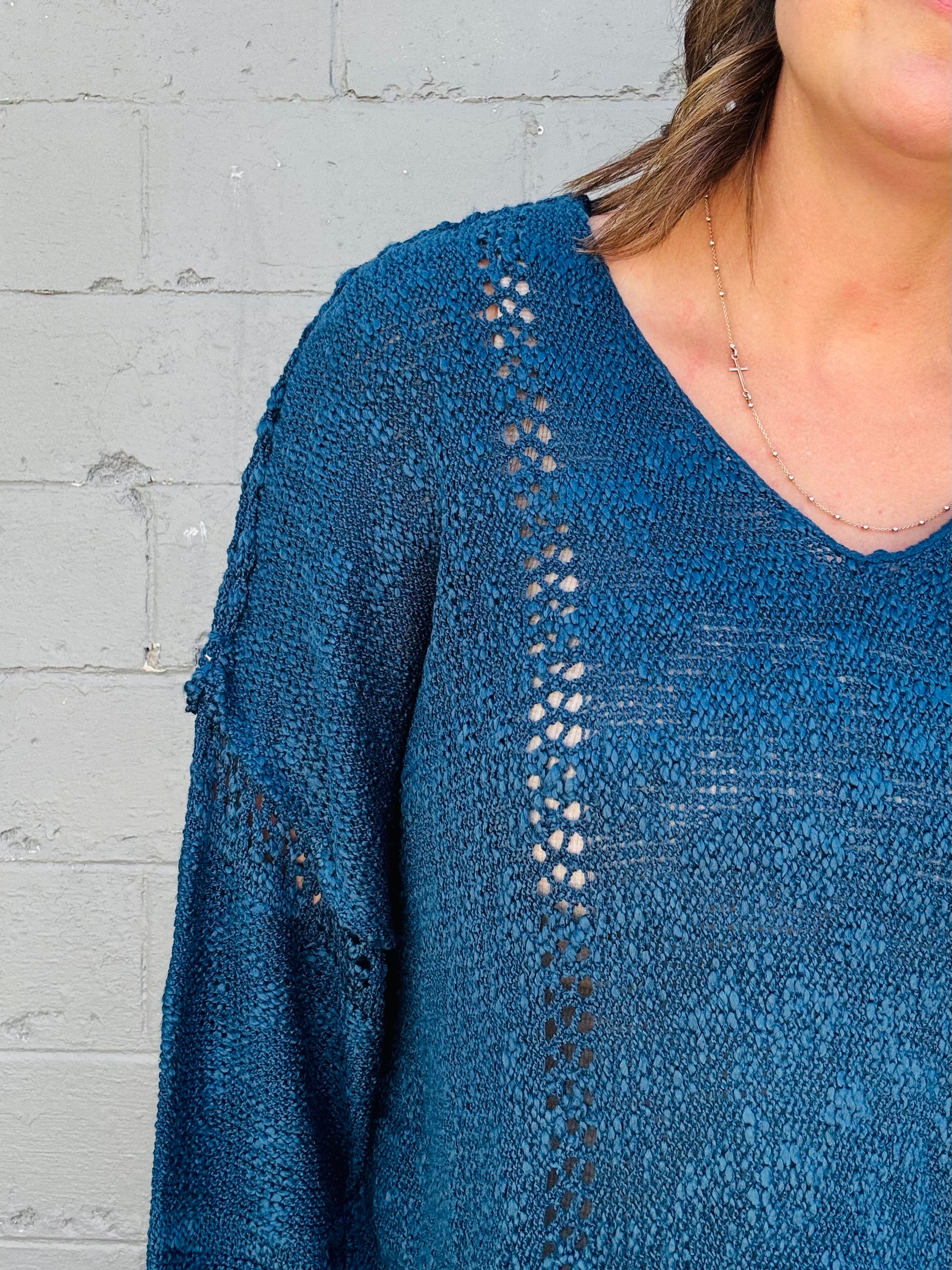V Neck Summer Sweater