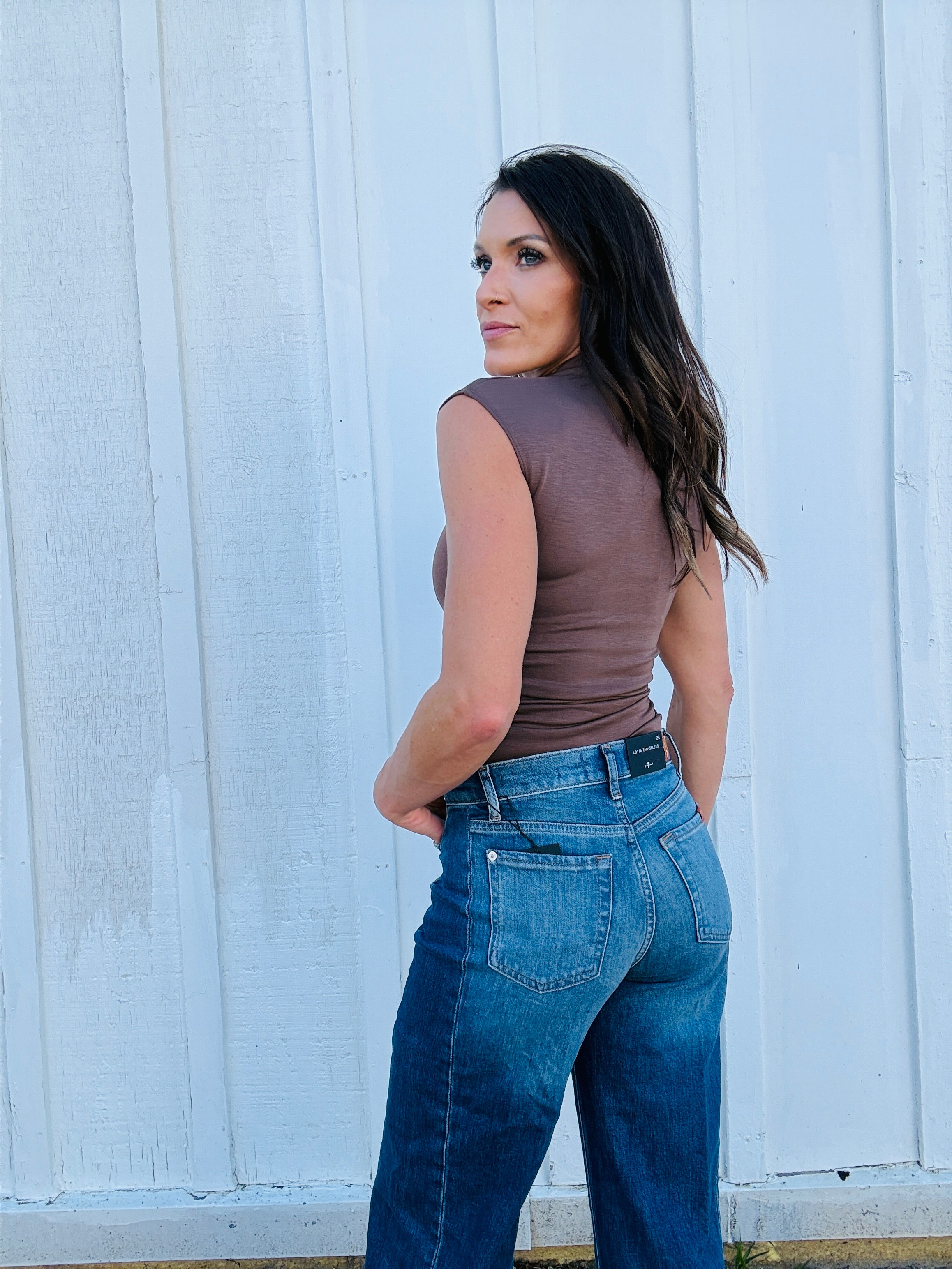 Miranda Cap Sleeve Bodysuit