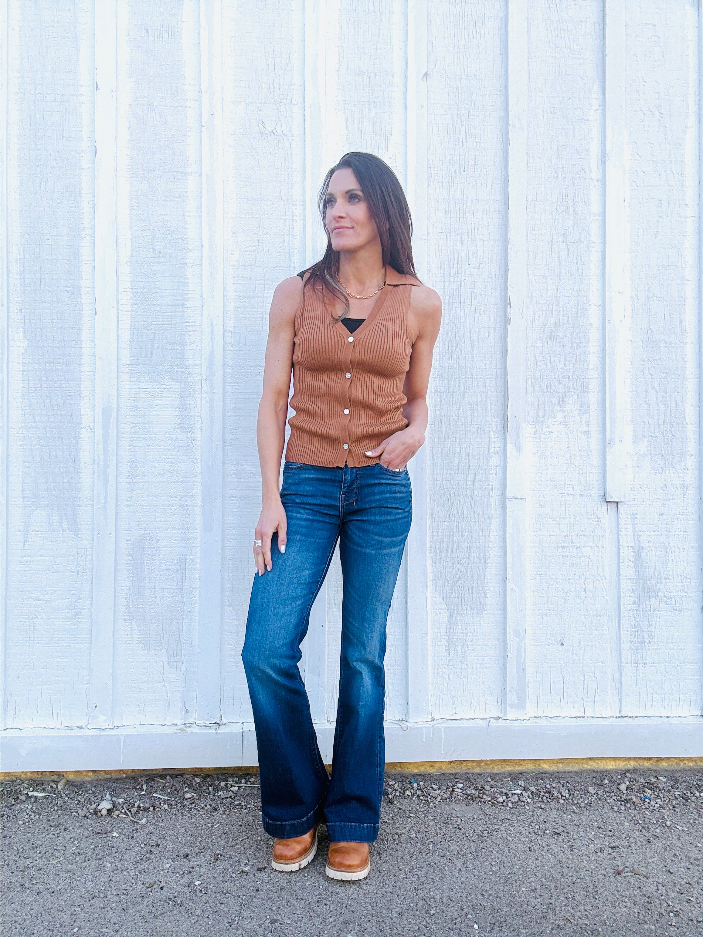 Elan Sandy Sweater Vest