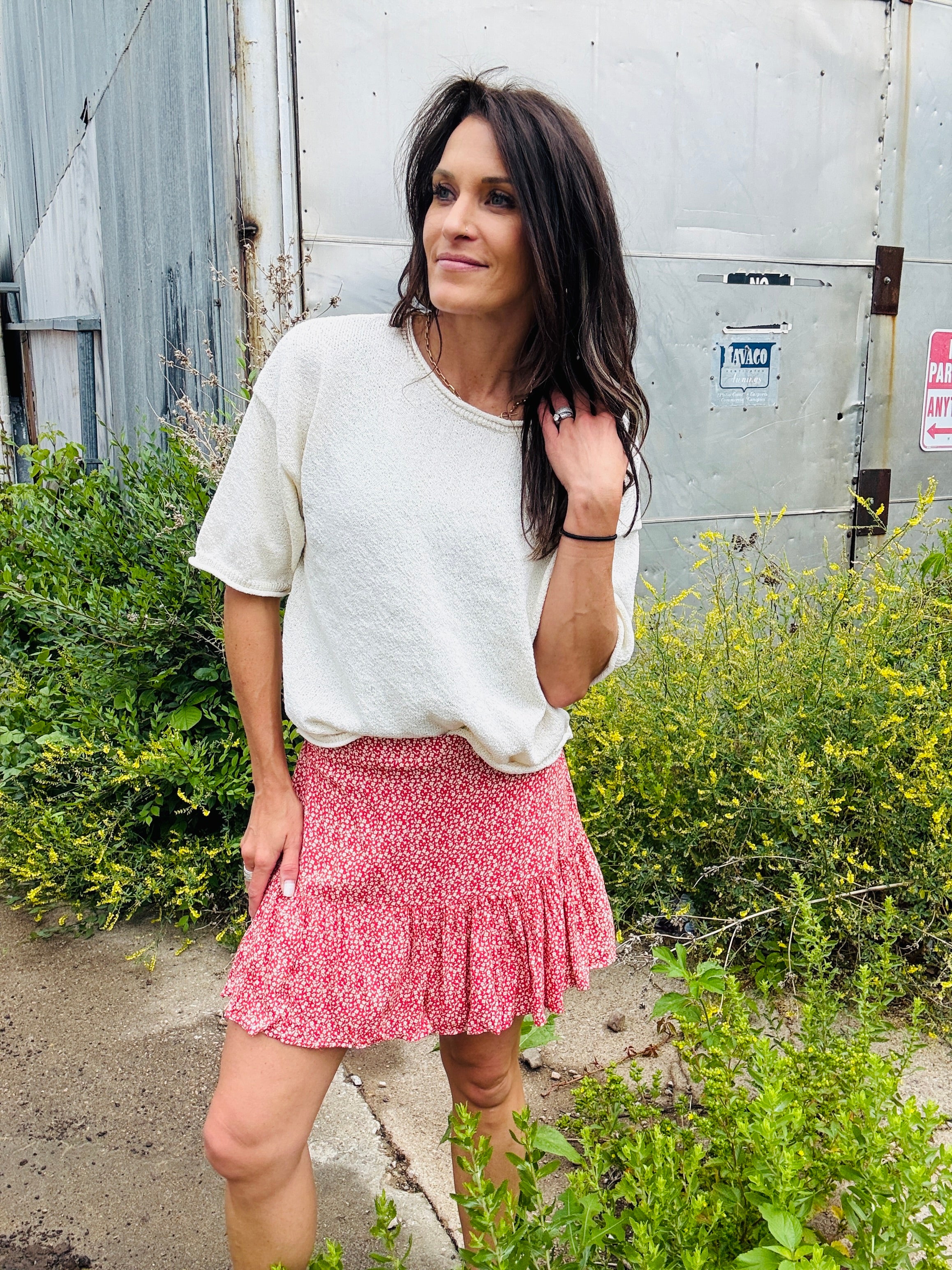 Hannah SS Sweater