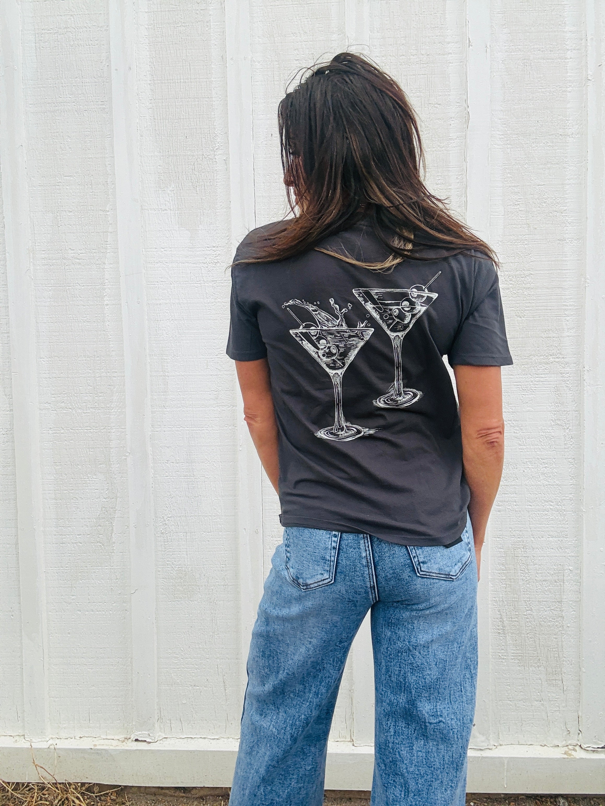 Z Supply Martini Boyfriend Tee