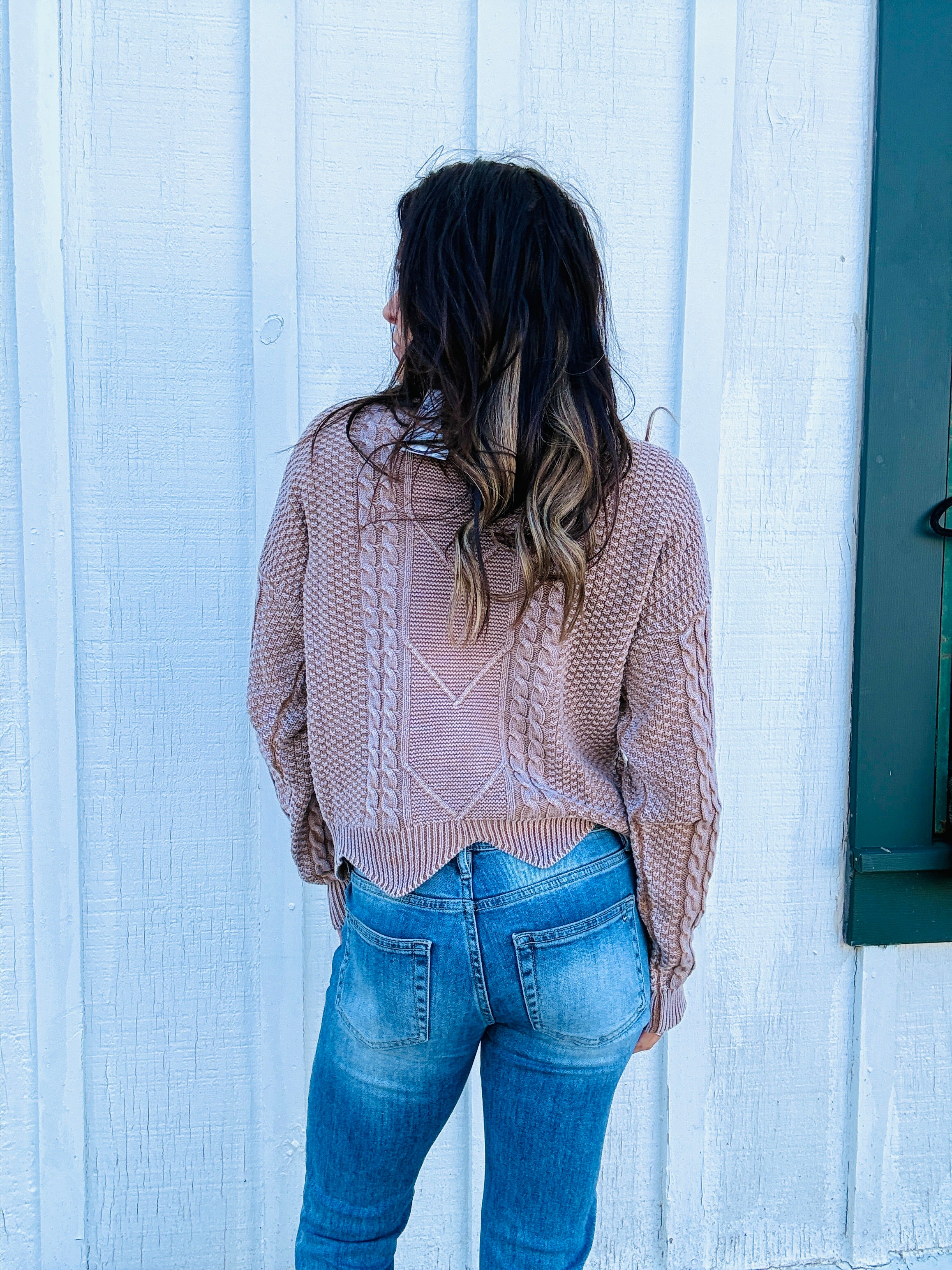 Verity Textured Knit Sweater