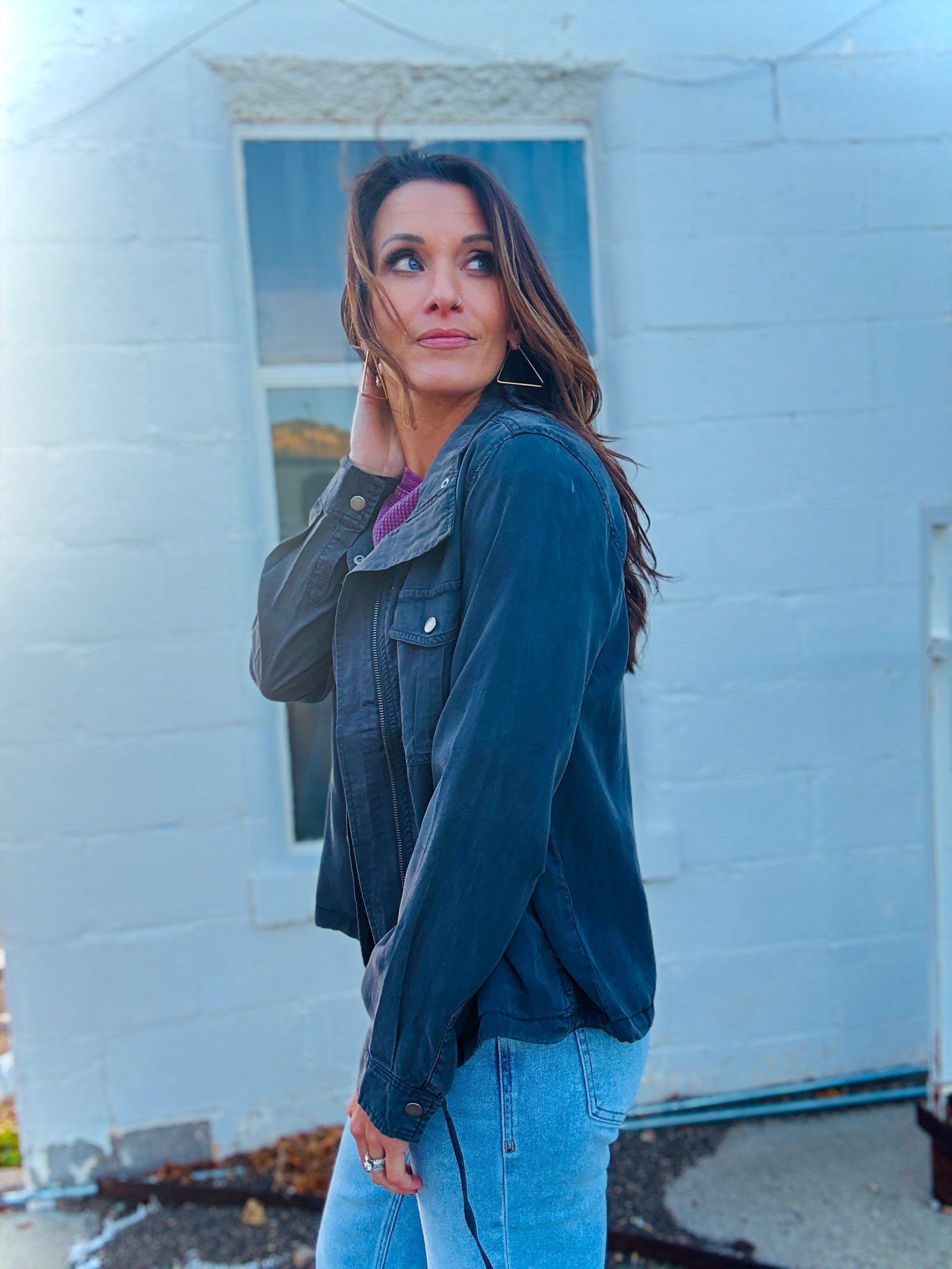 Tencel Utility Jacket