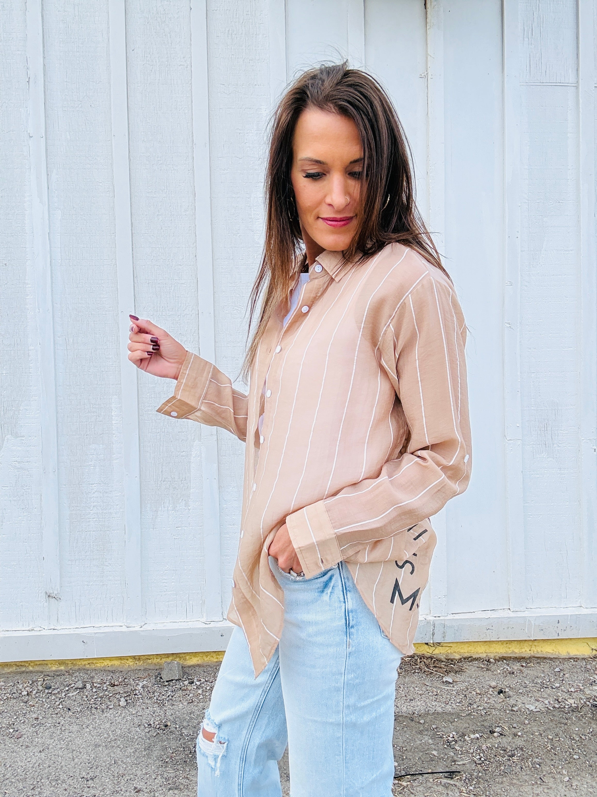 Elan Vista Button Down