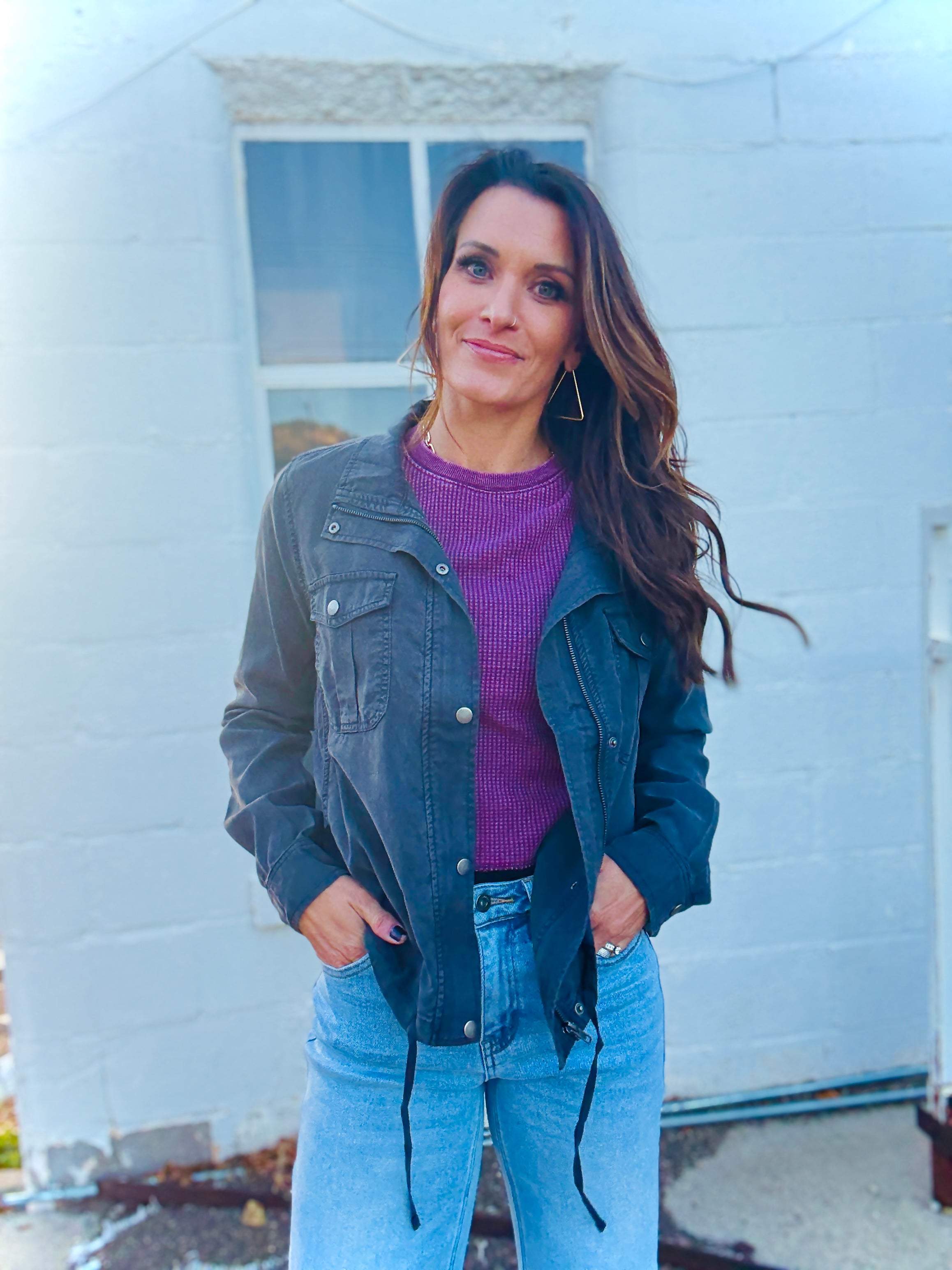 Tencel Utility Jacket