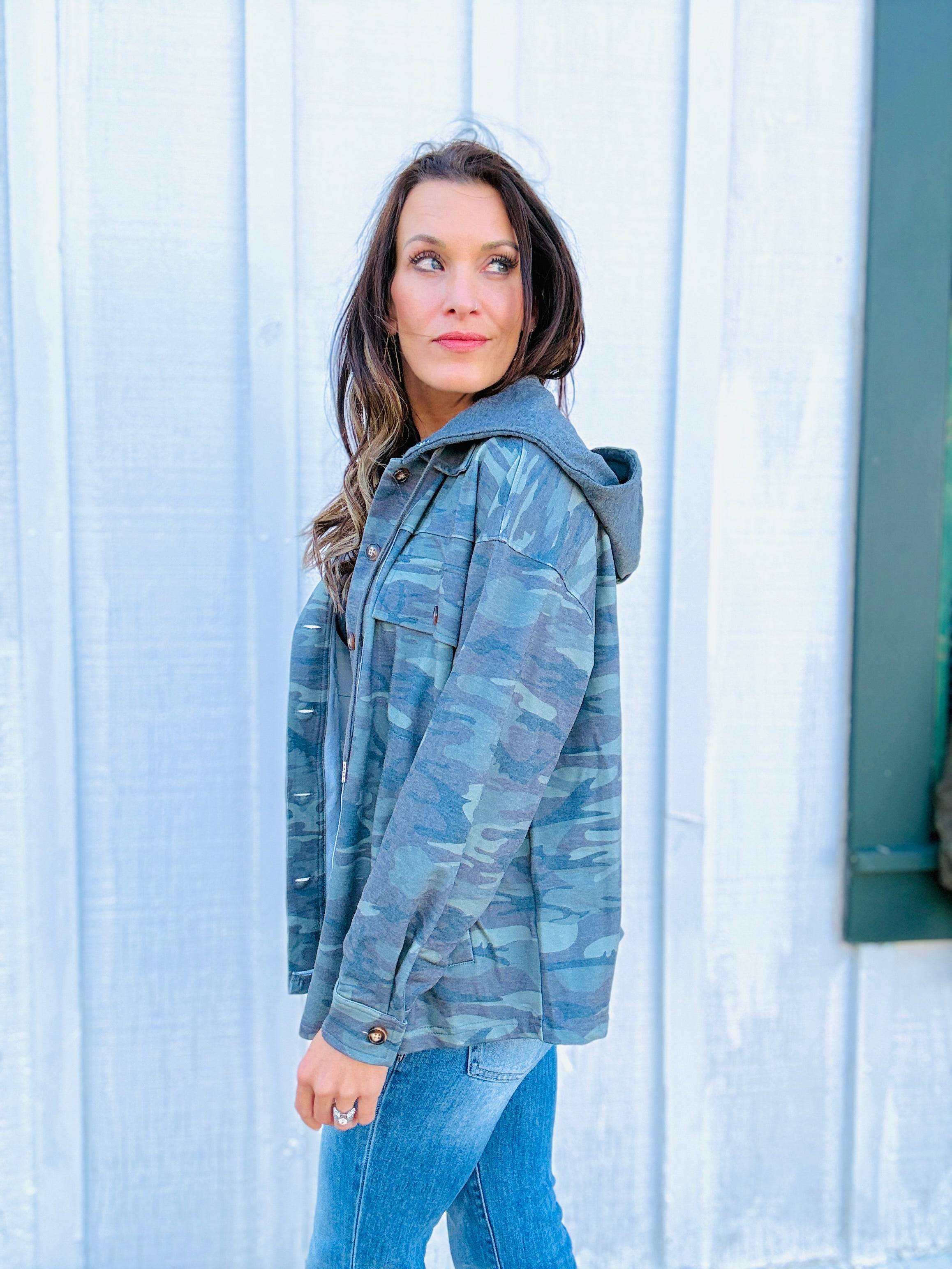 Birdie Hooded Shacket