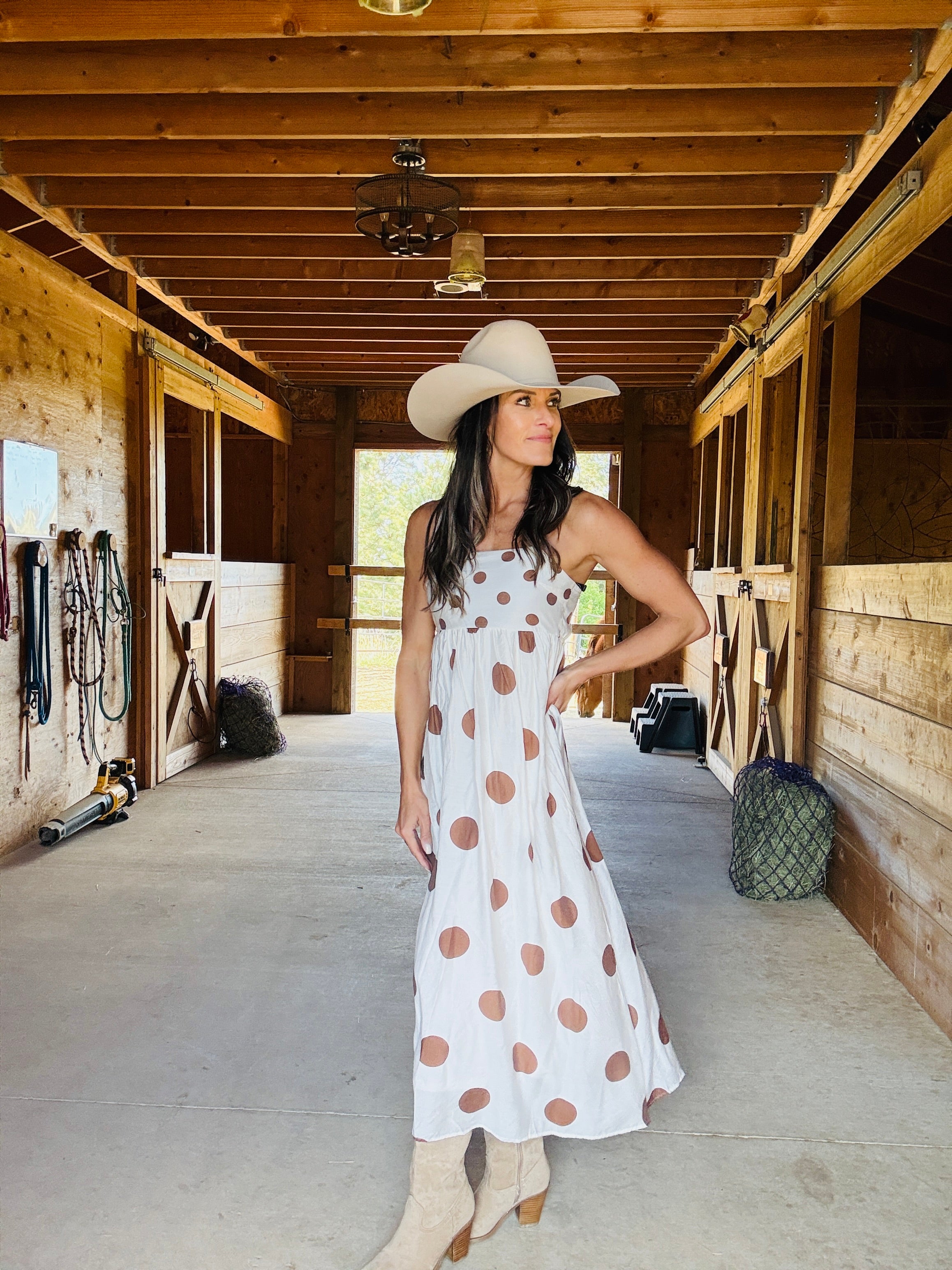 Sadie Polka Dot Dress