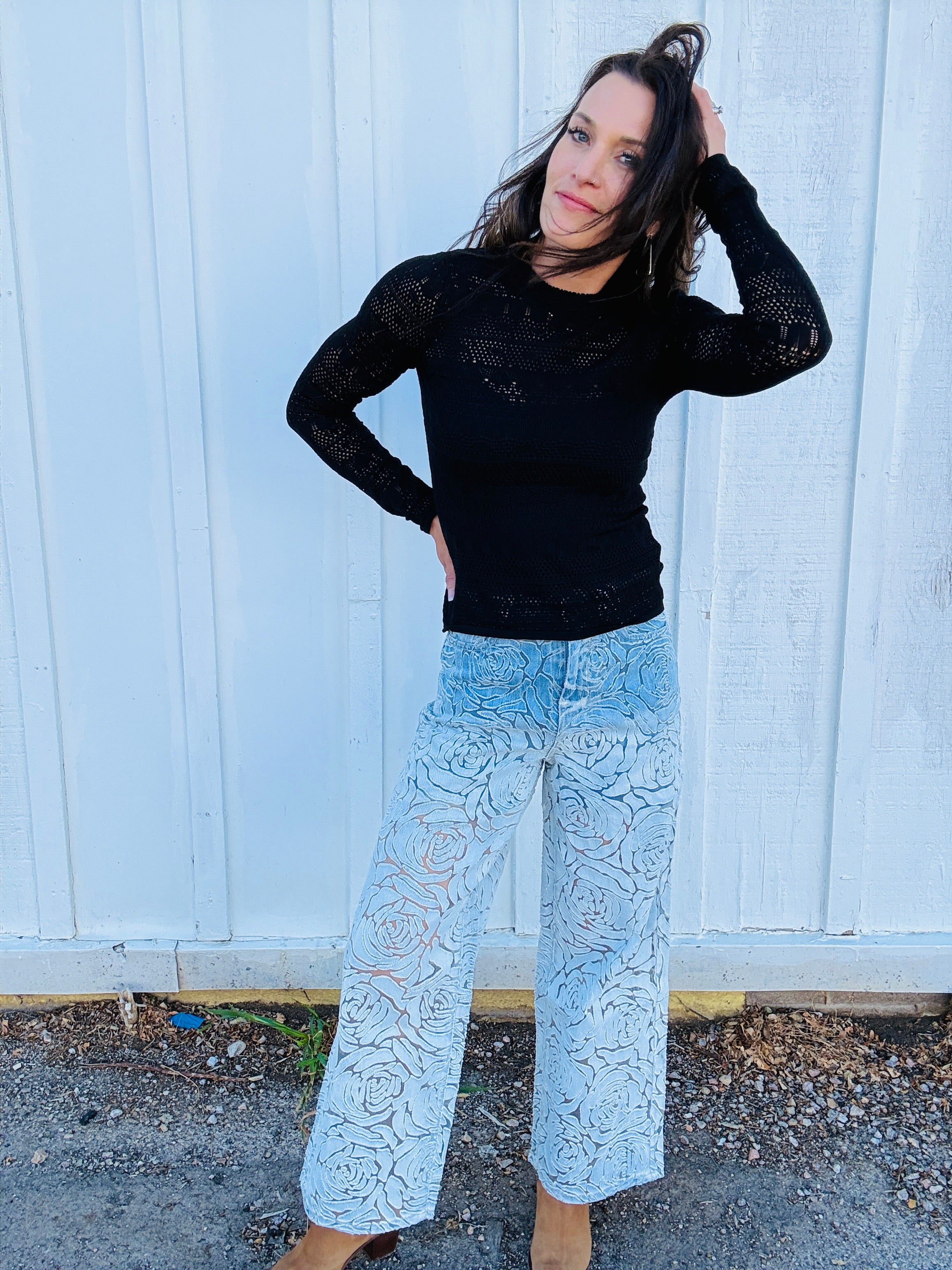 Ombre Cutout HR WL Jean