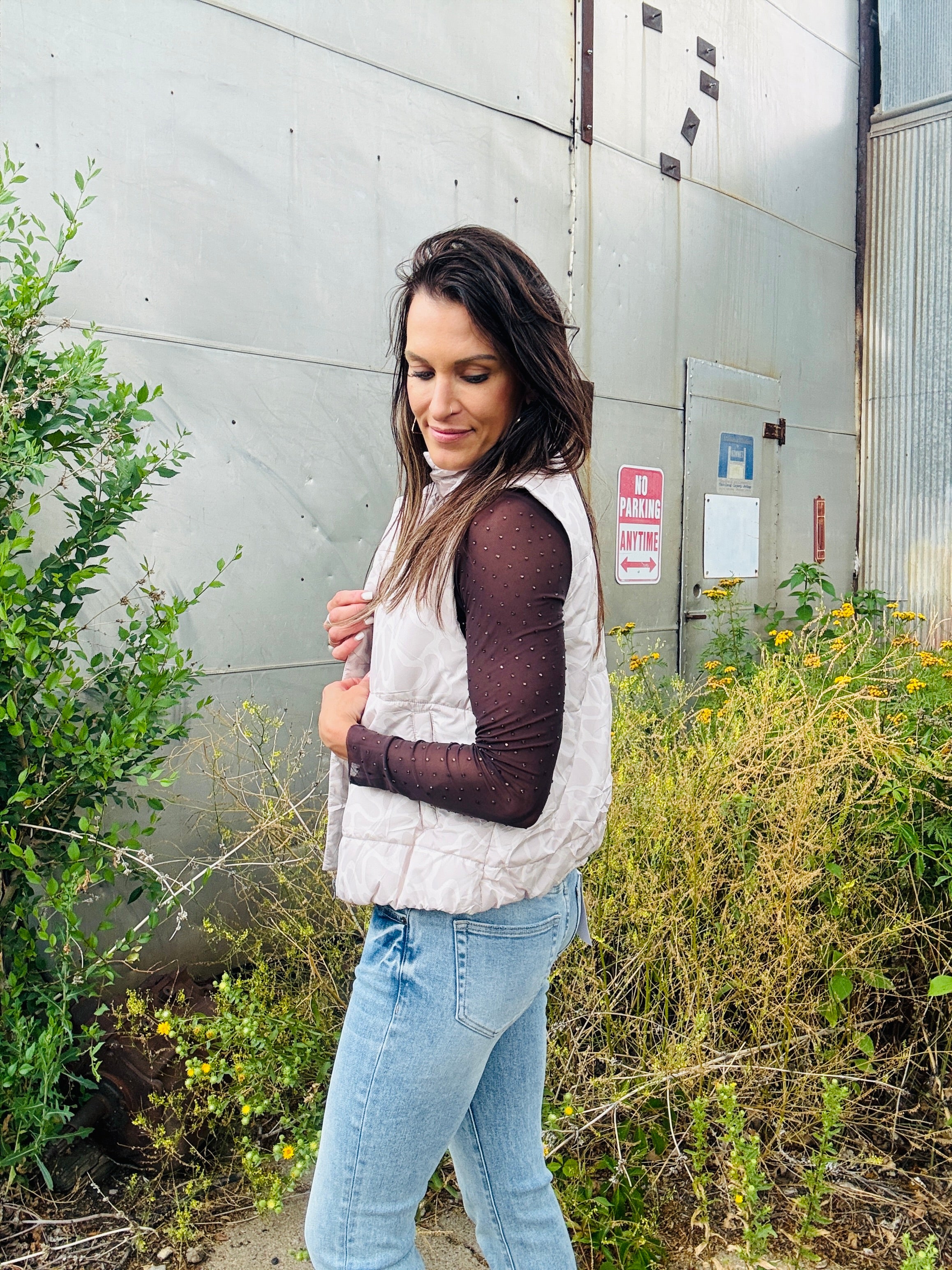 Birdie Puffer Vest Bare Marsh Camo