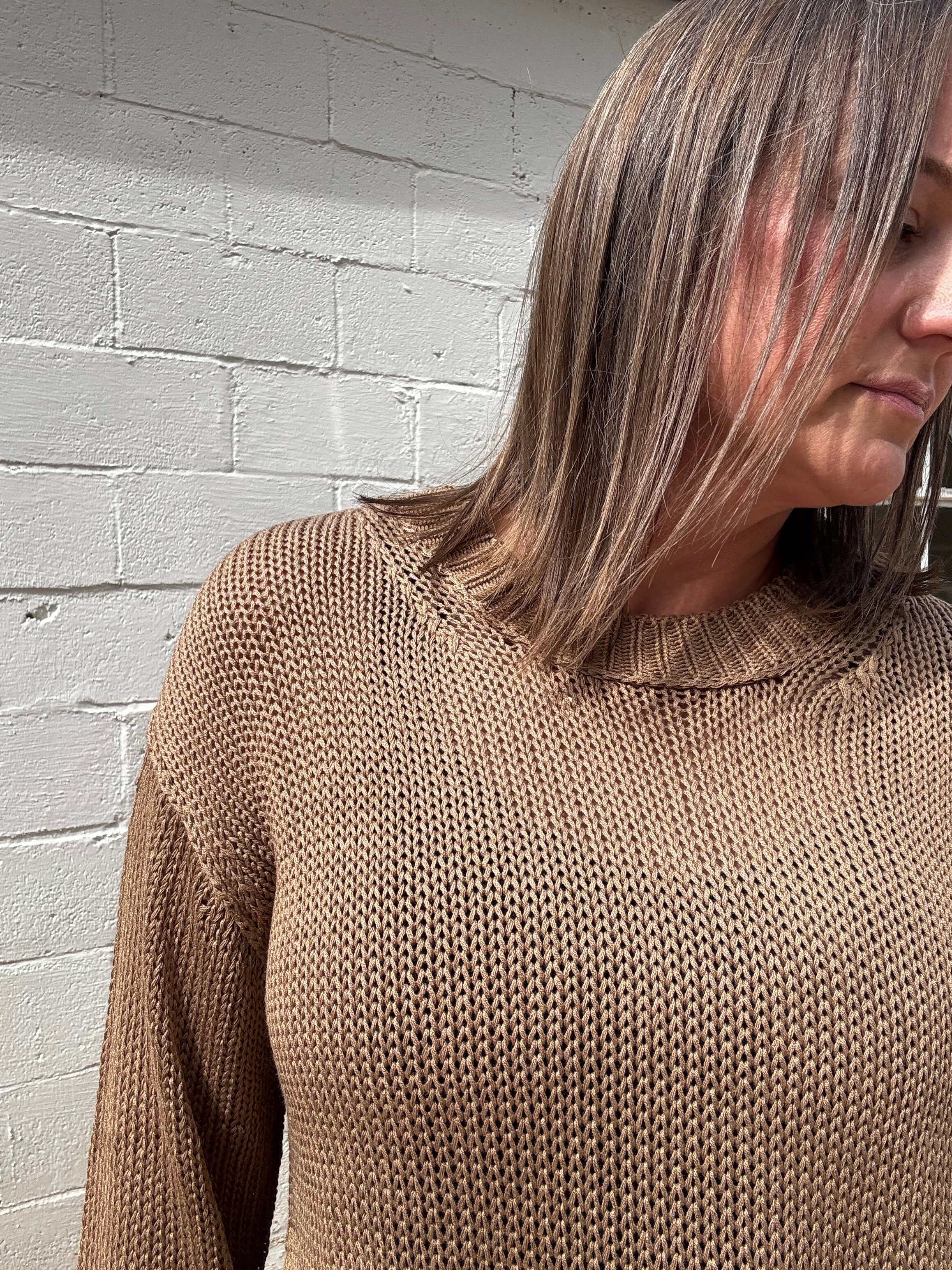 ELAN Margot Ribbed Sweater