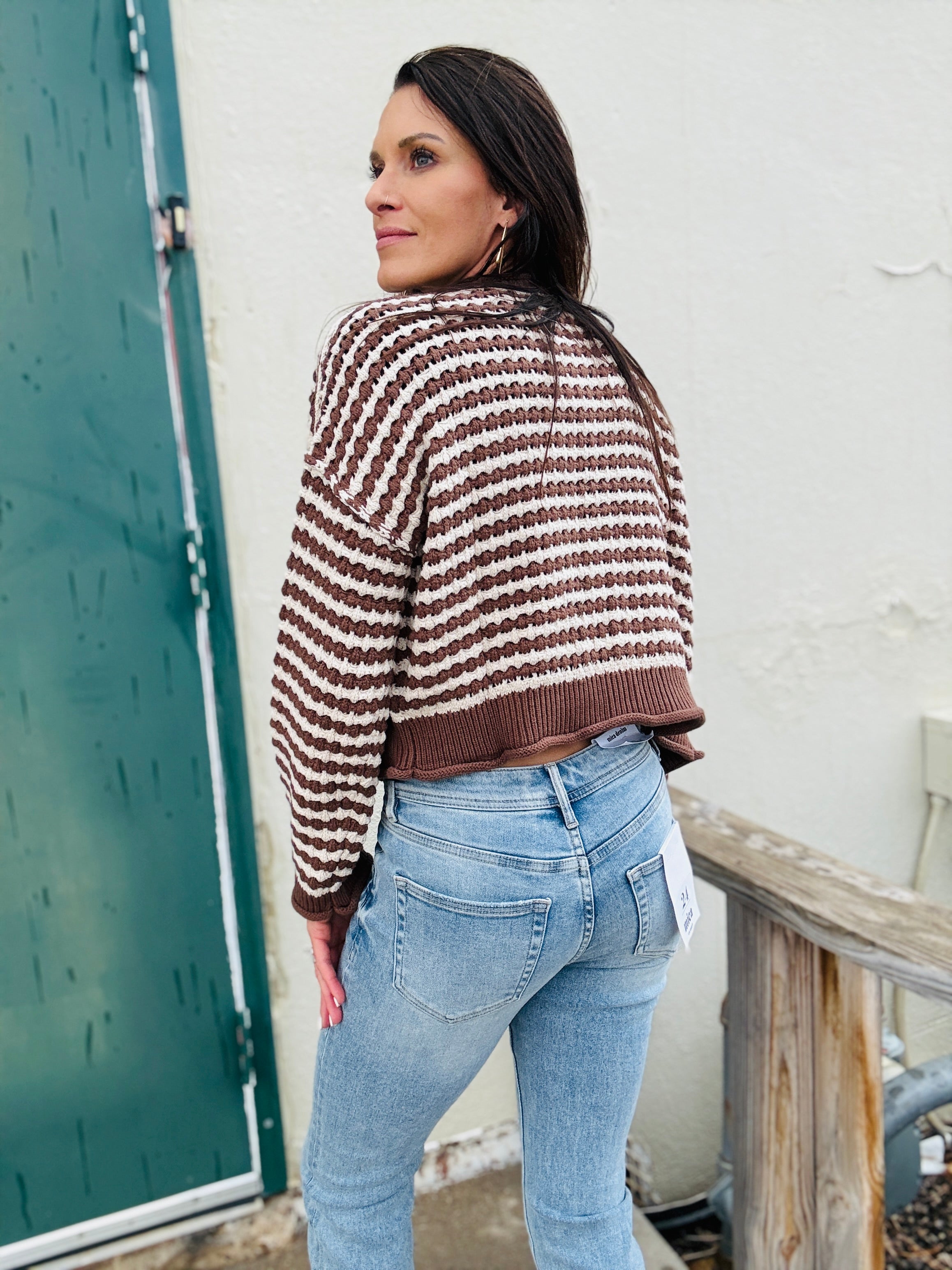 Autumn Striped Cardigan