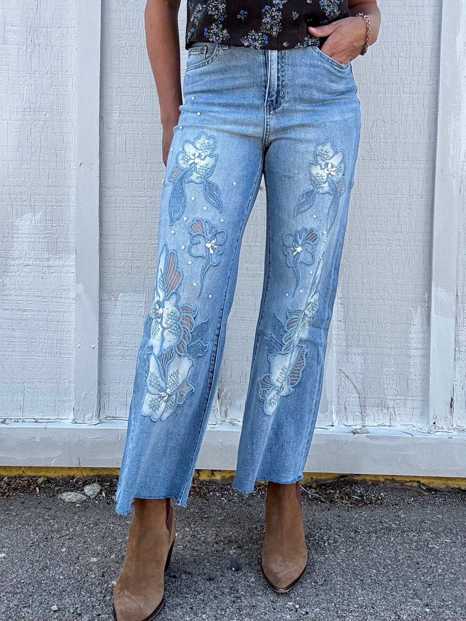 Flower & Pearl SHR WL Jean