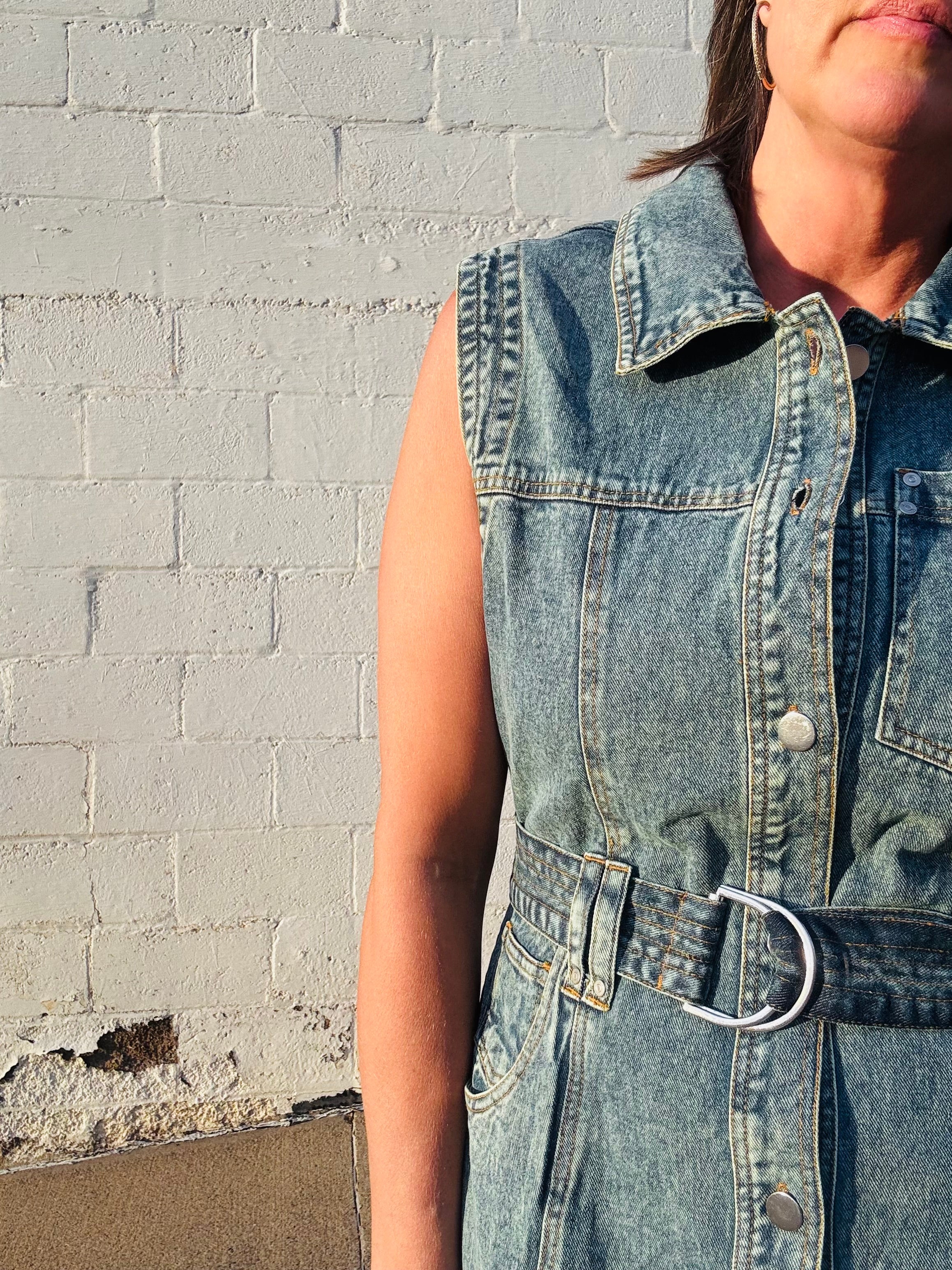 Elan Classic Denim Dress