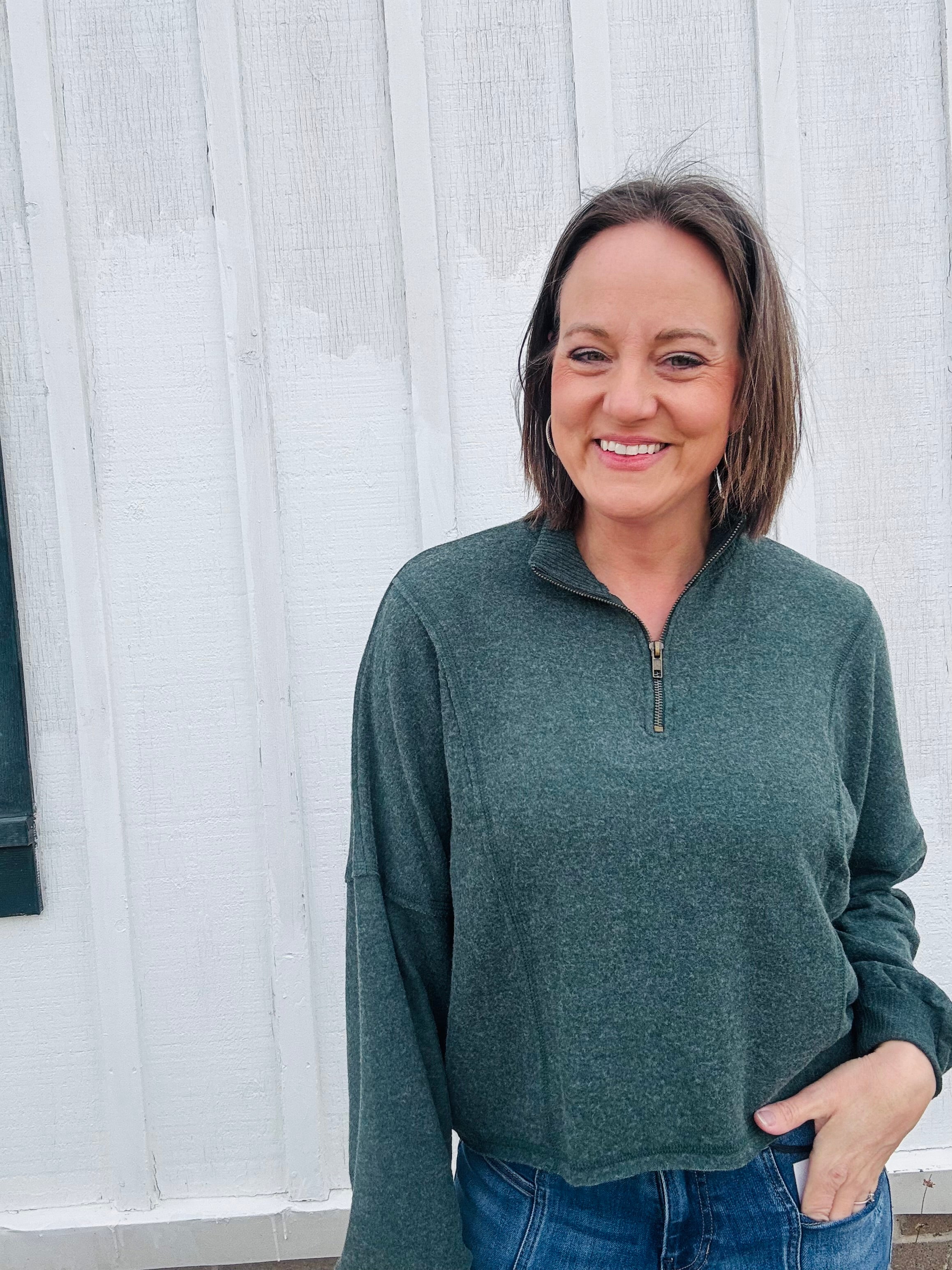 Project Social T Ada Half Zip