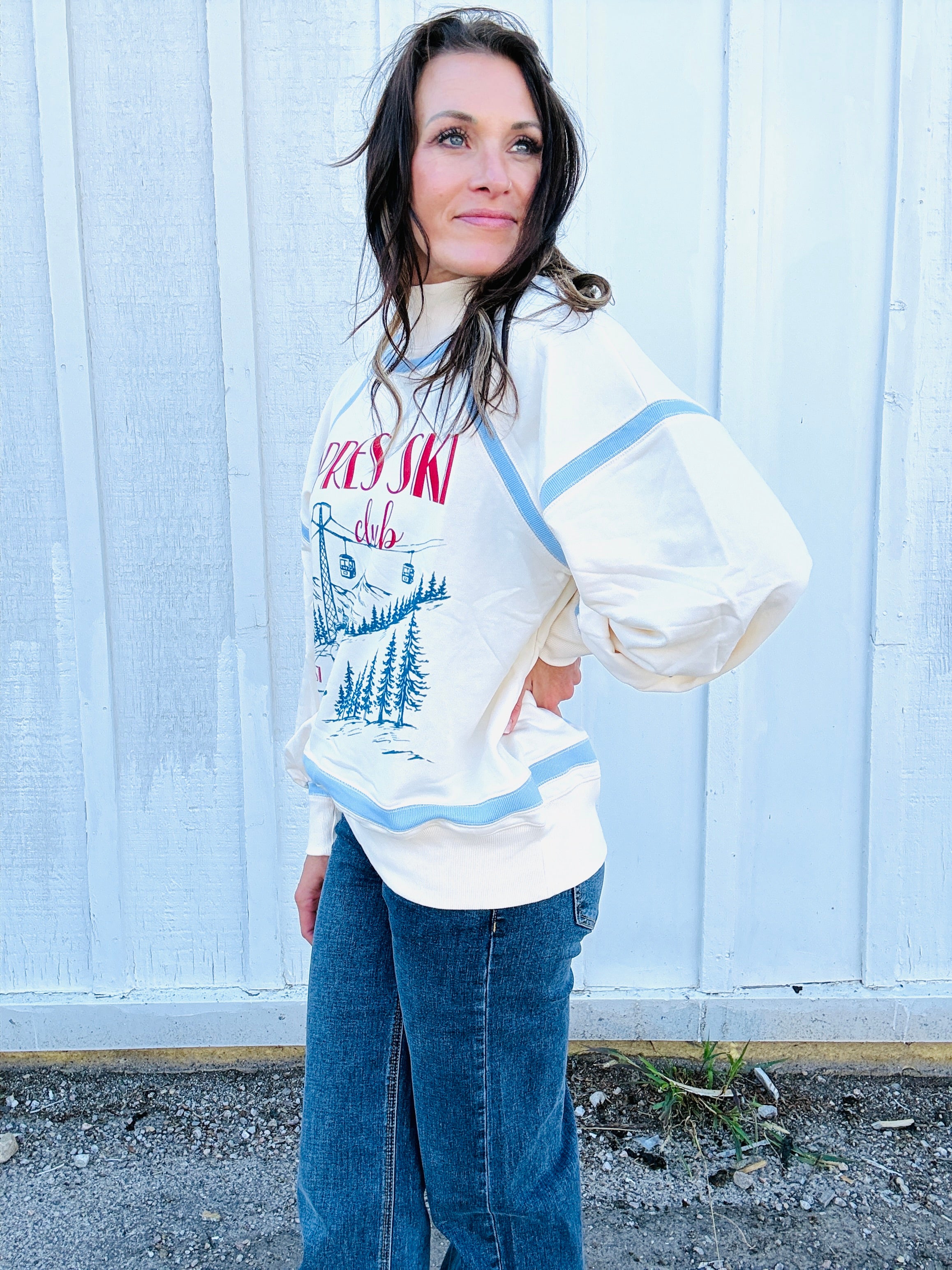 Apres Ski Retro Sweatshirt