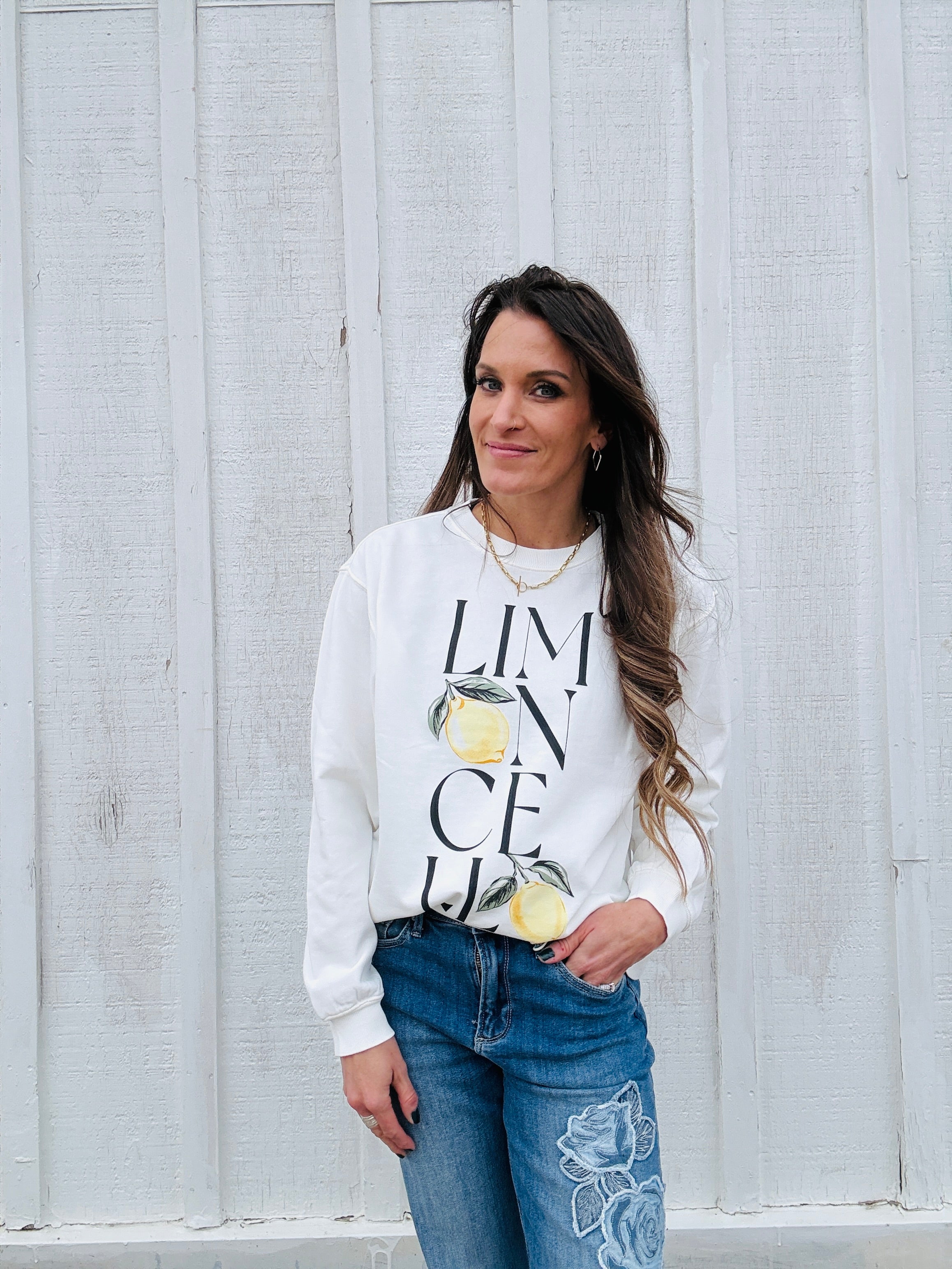 Z Supply Limon Boyfriend Sweatshirt