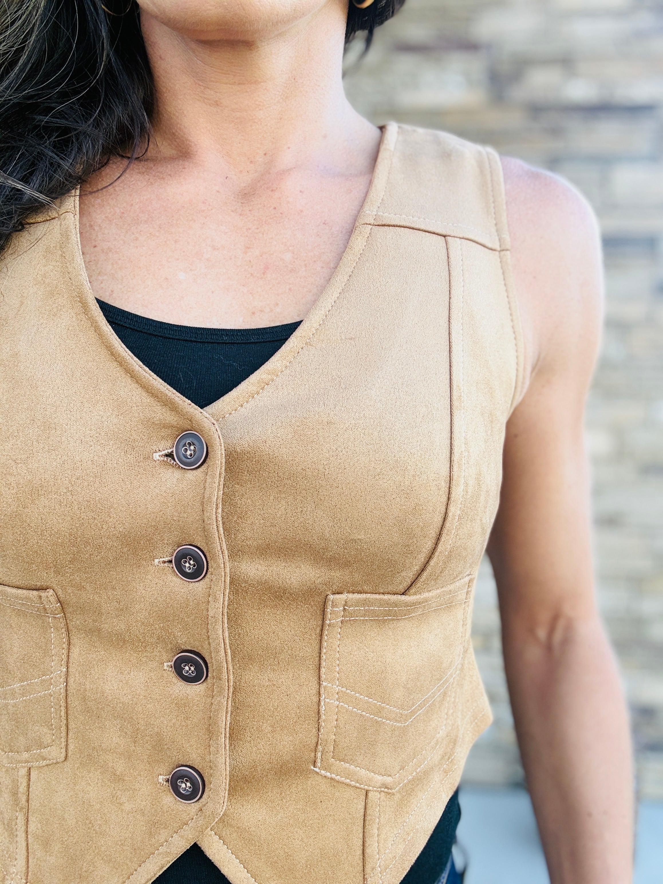 Dakota Suede Vest
