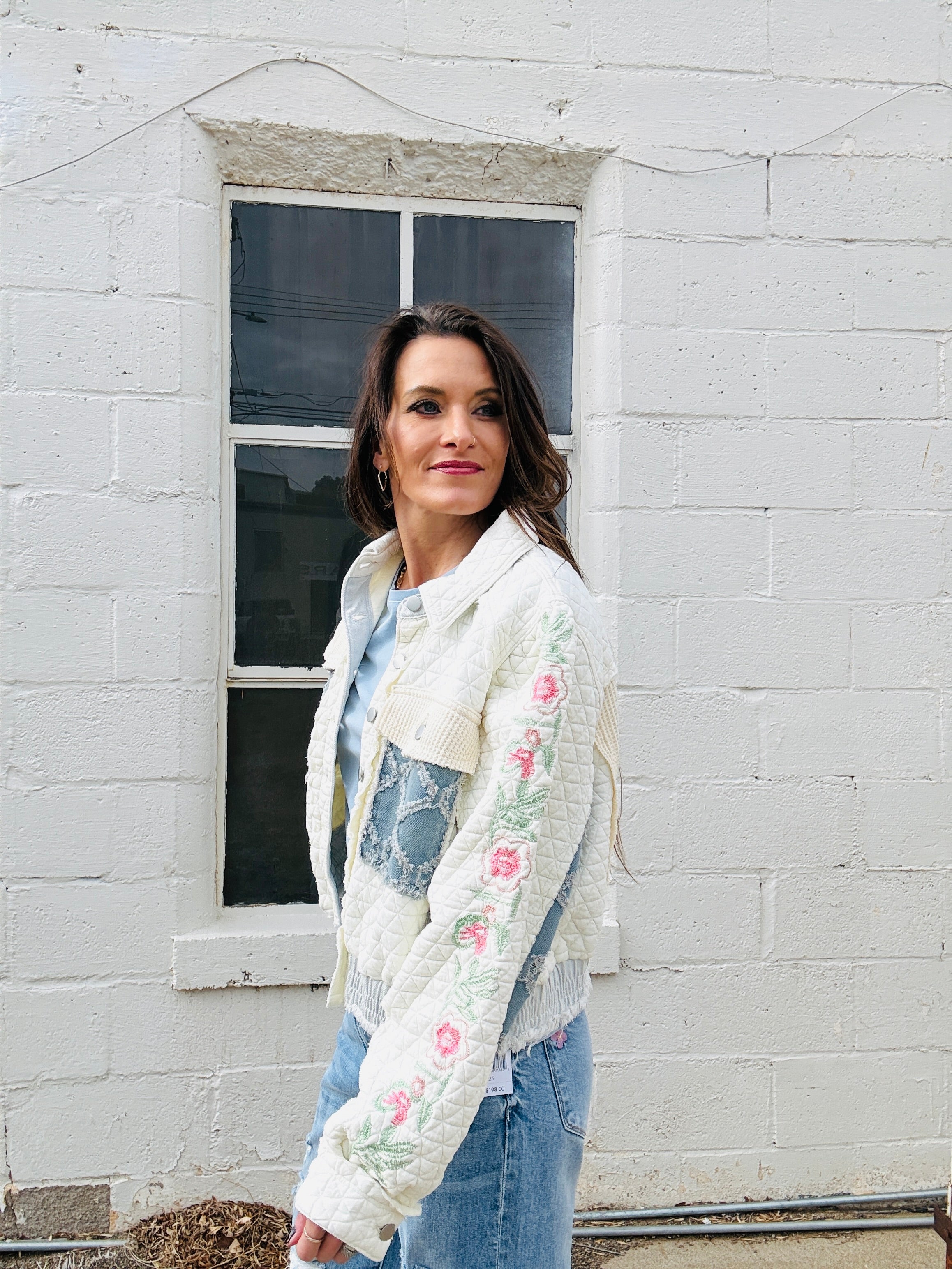 Vintage Washed Quilted Jacket