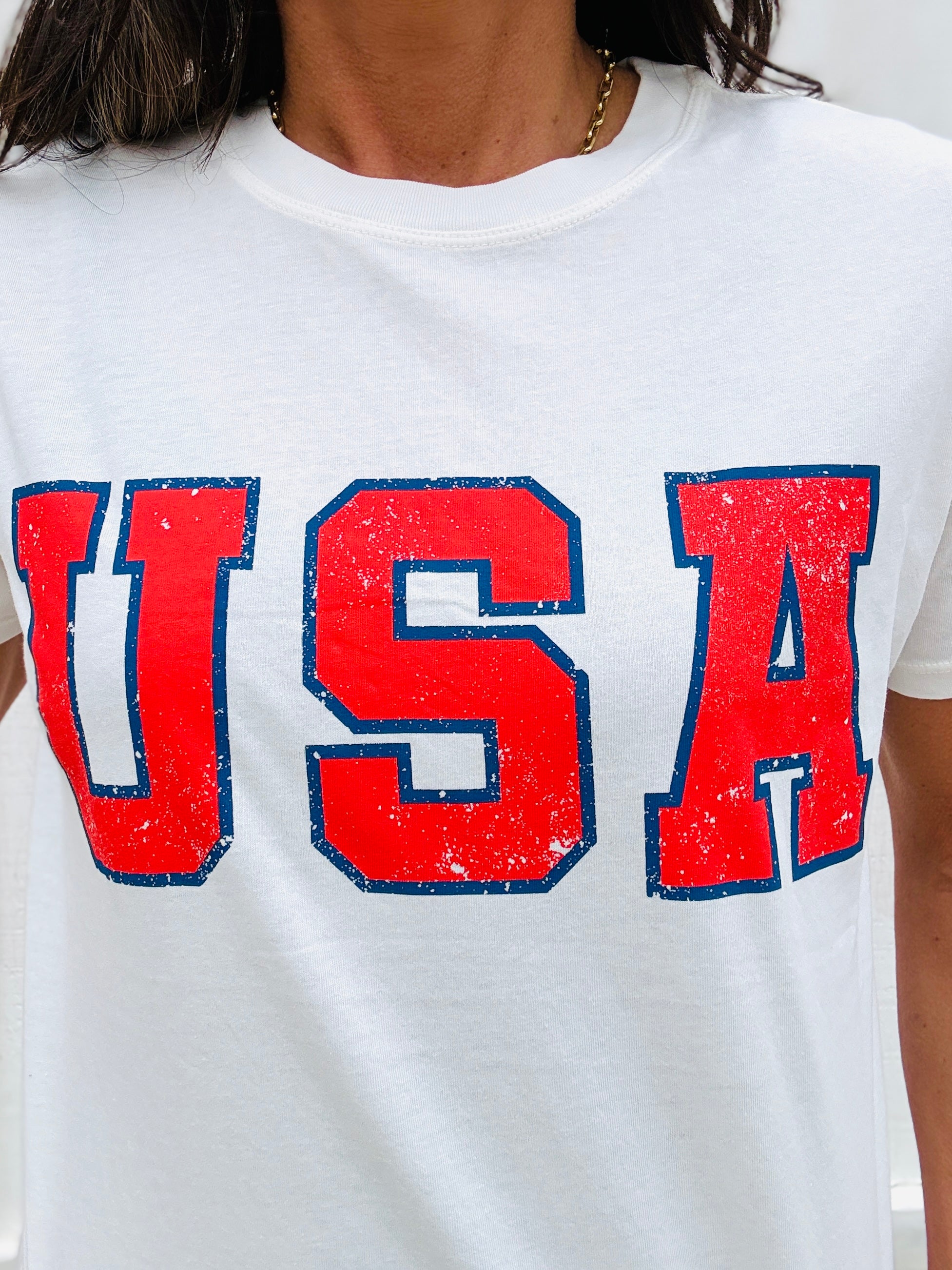Z Supply USA Boyfriend Tee