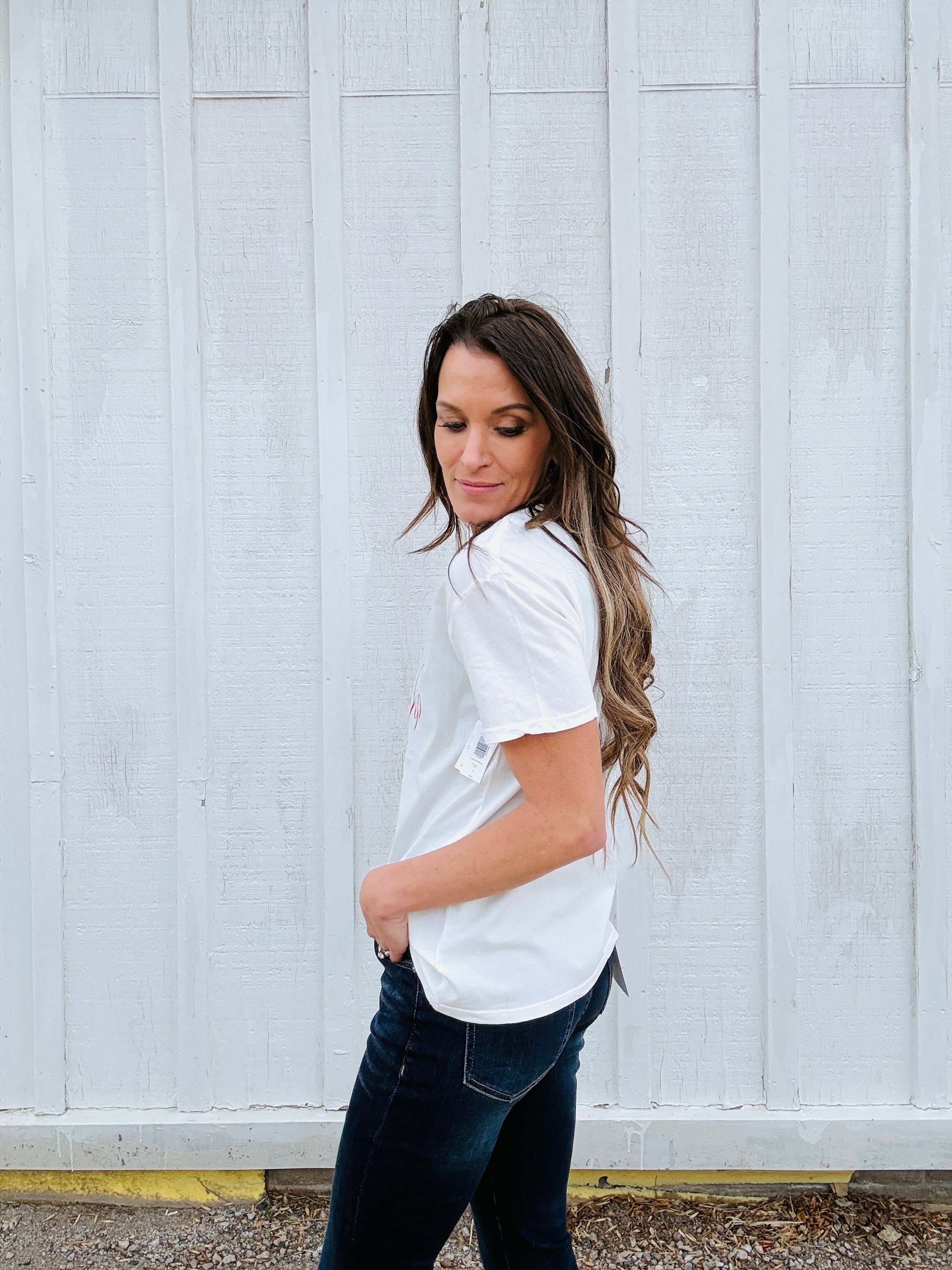 Z Supply Cheers Boyfriend Tee