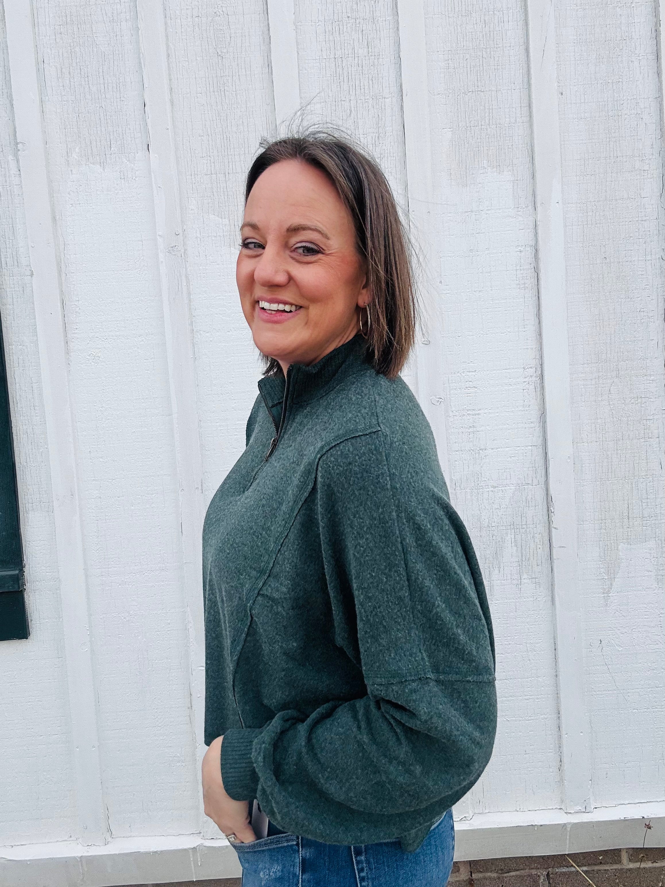 Project Social T Ada Half Zip