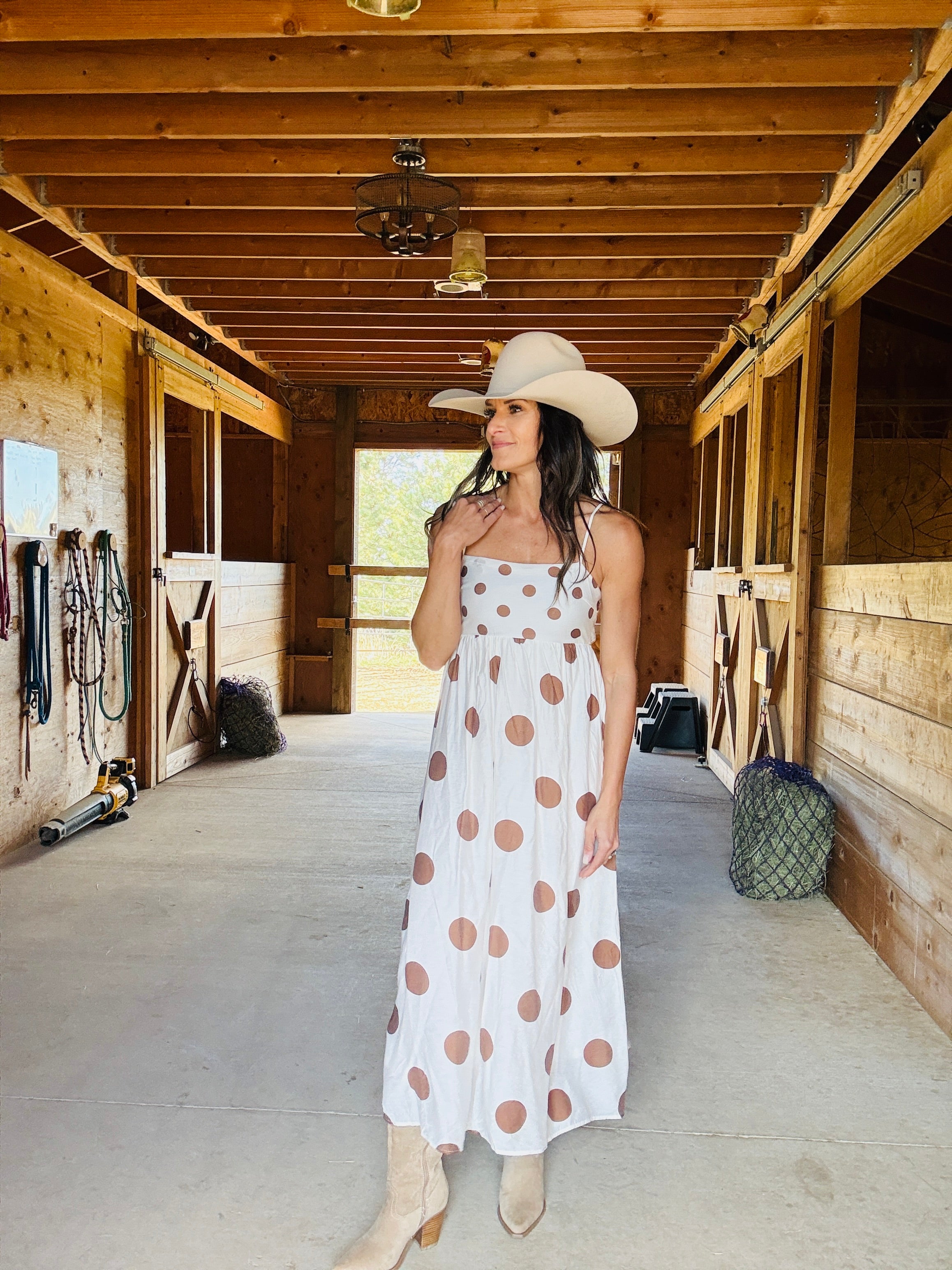 Sadie Polka Dot Dress