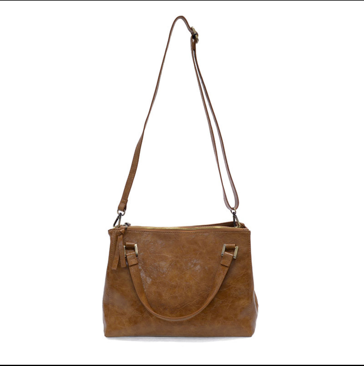 Shawna Triple Zip Satchel