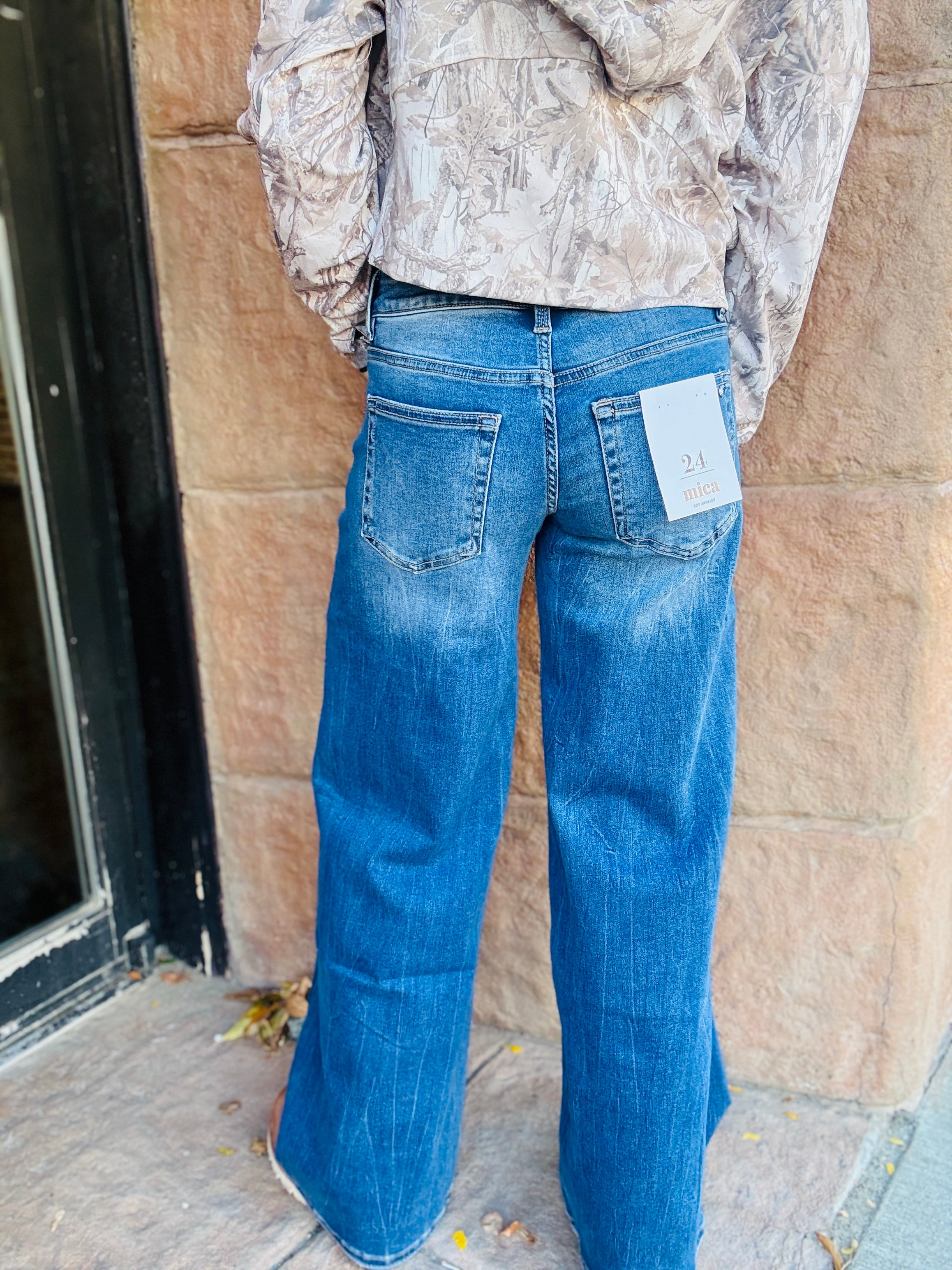 MICA LR Crease Indigo WL Jean