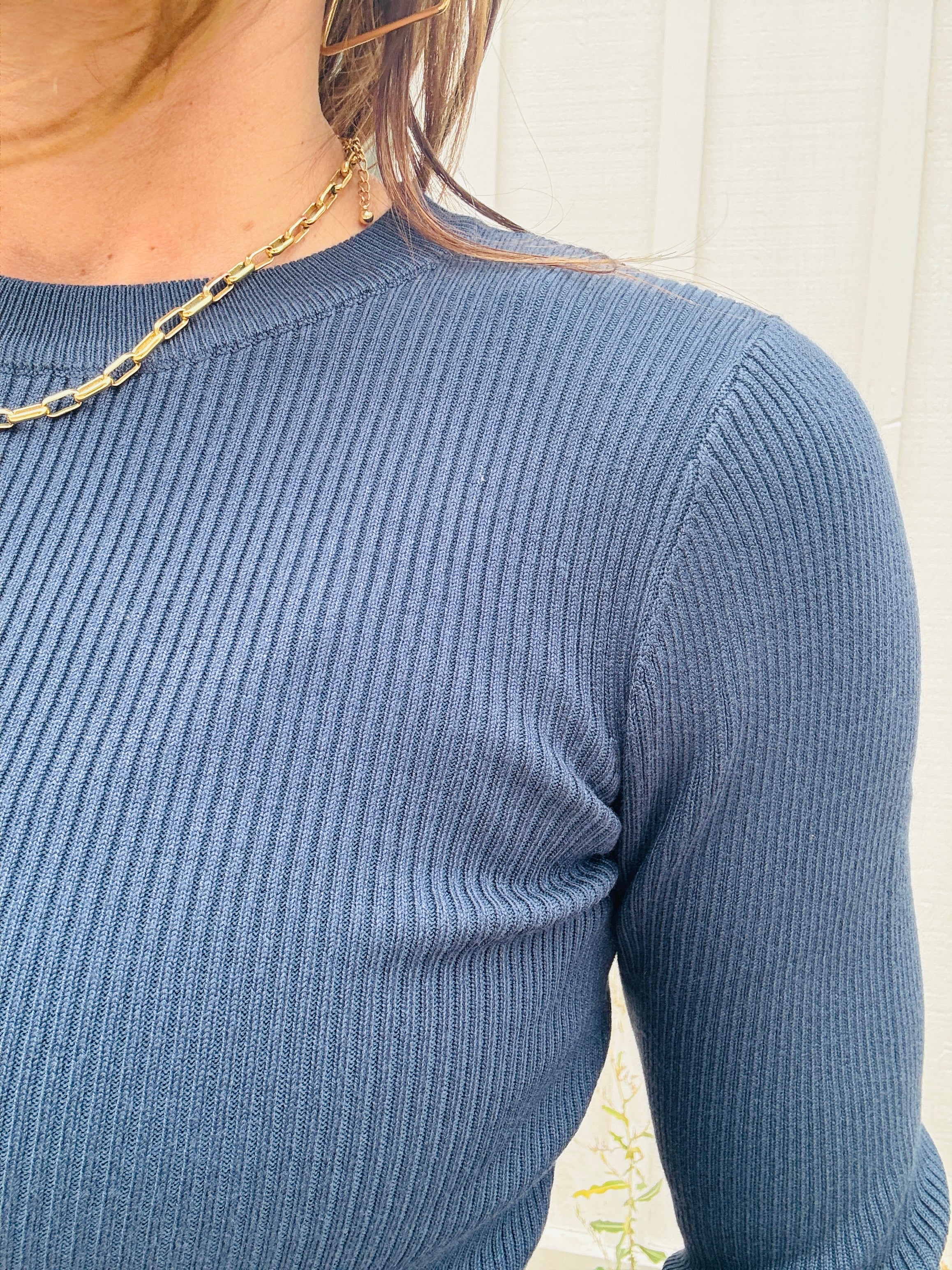 Cathy Classic Crewneck Sweater