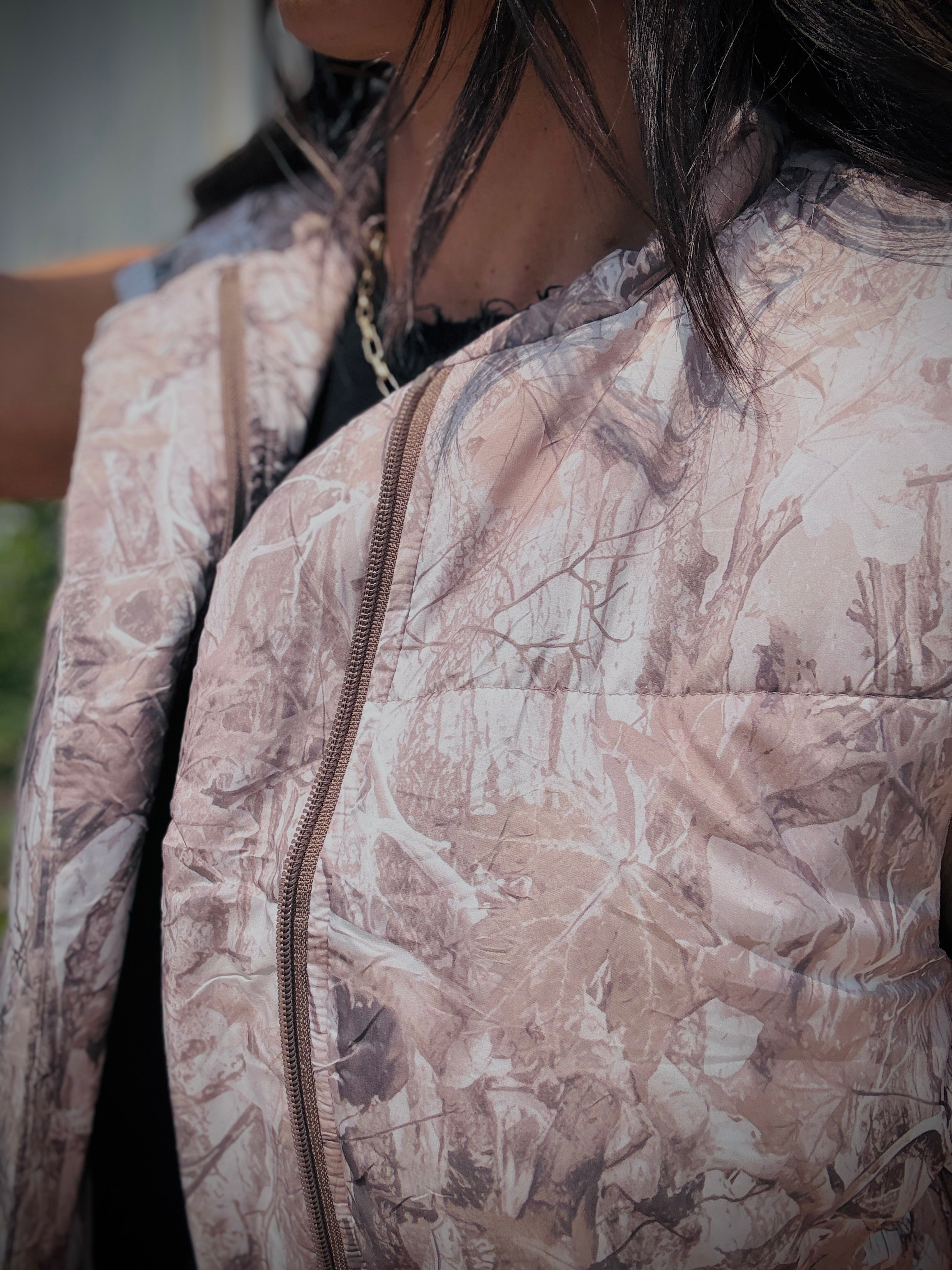 BIRDIE Camo Puffer Vest