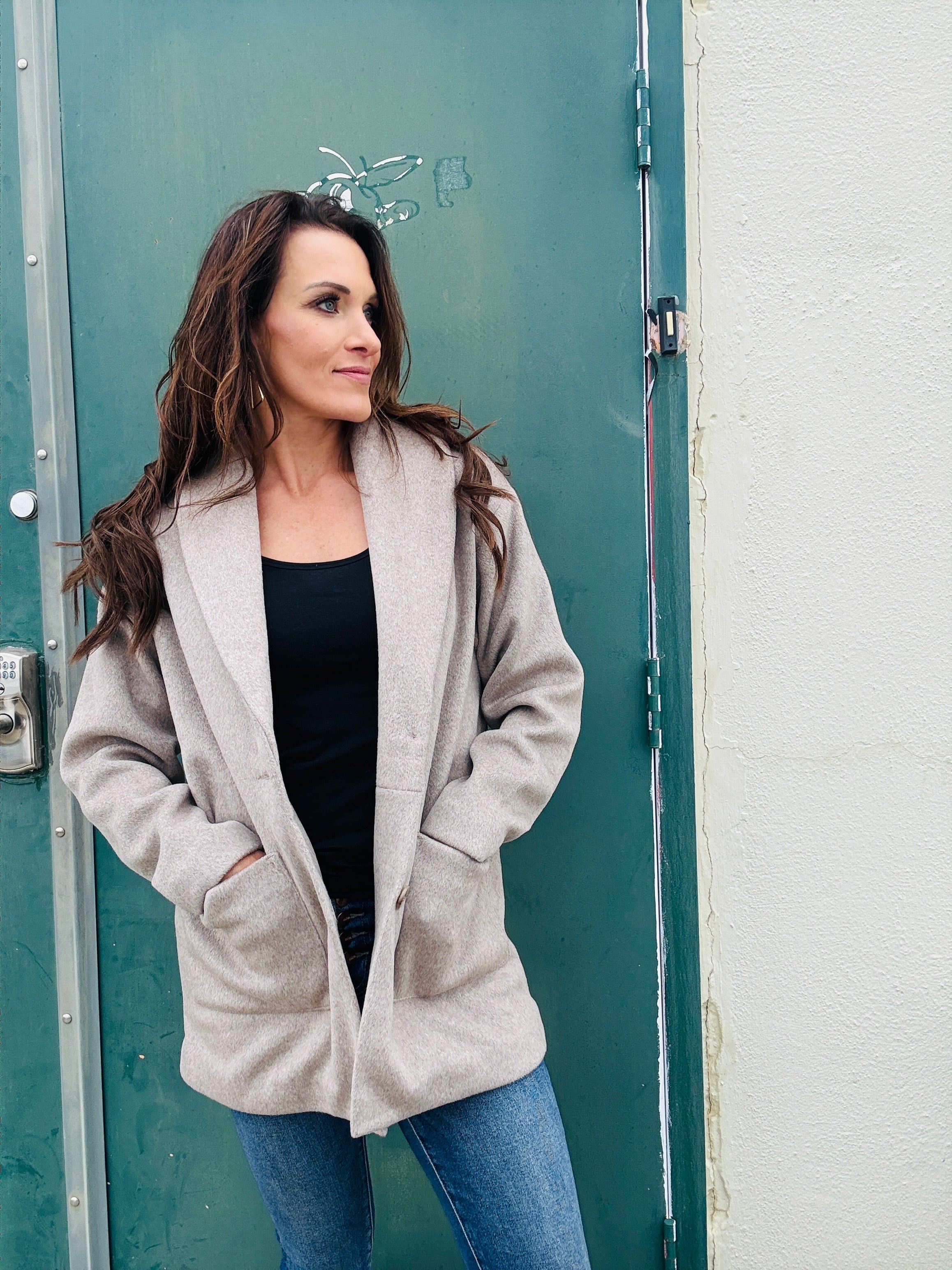 Z SUPPLY Lennon Heathered Coat