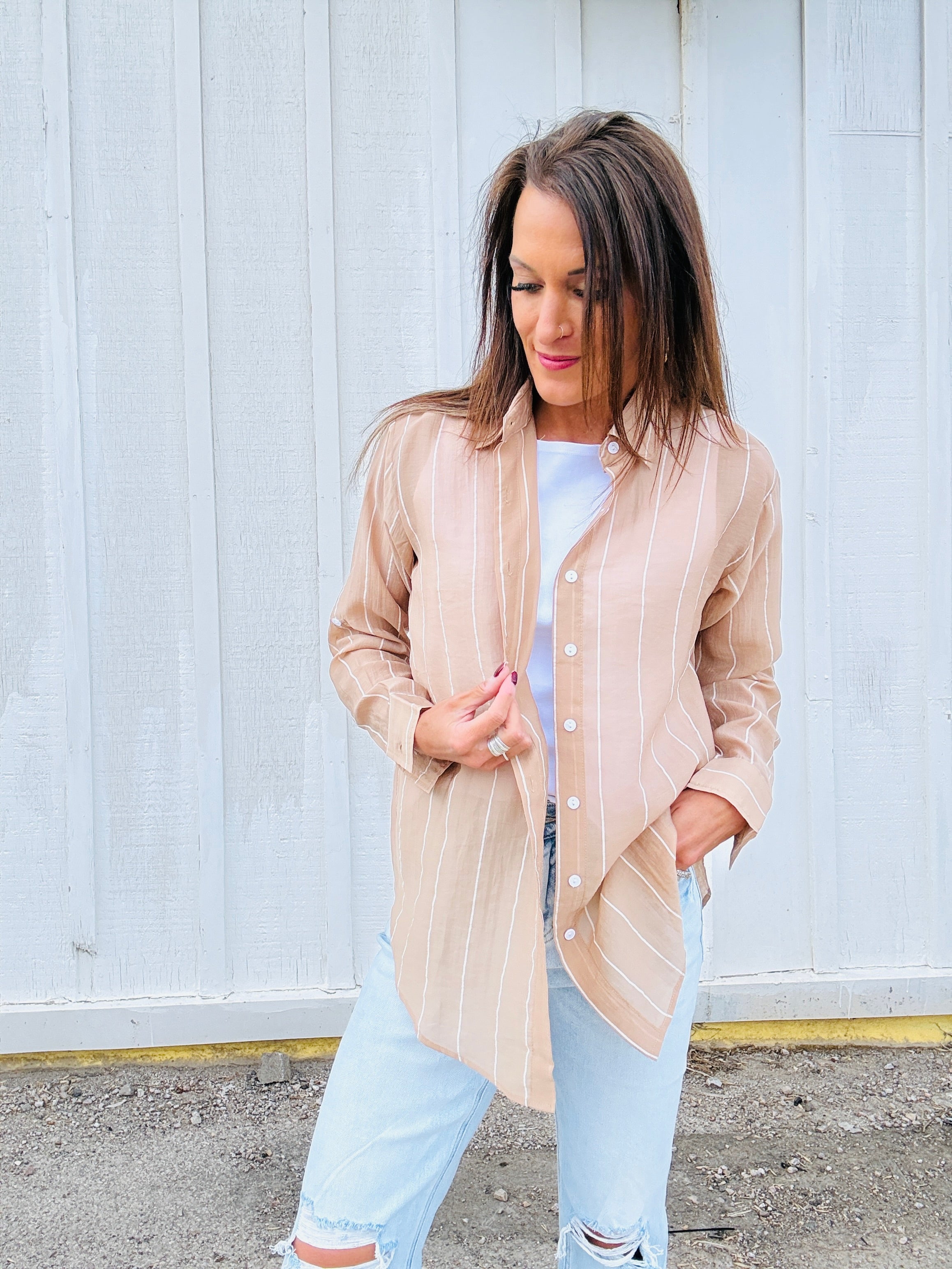 Elan Vista Button Down