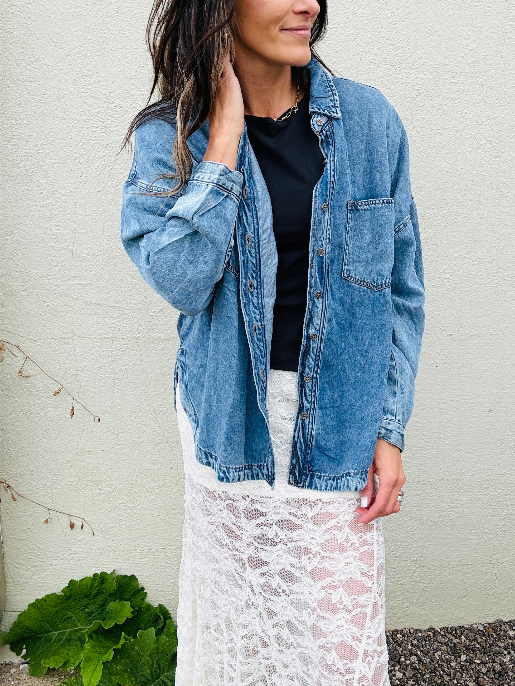 Washed Chambray Shirt