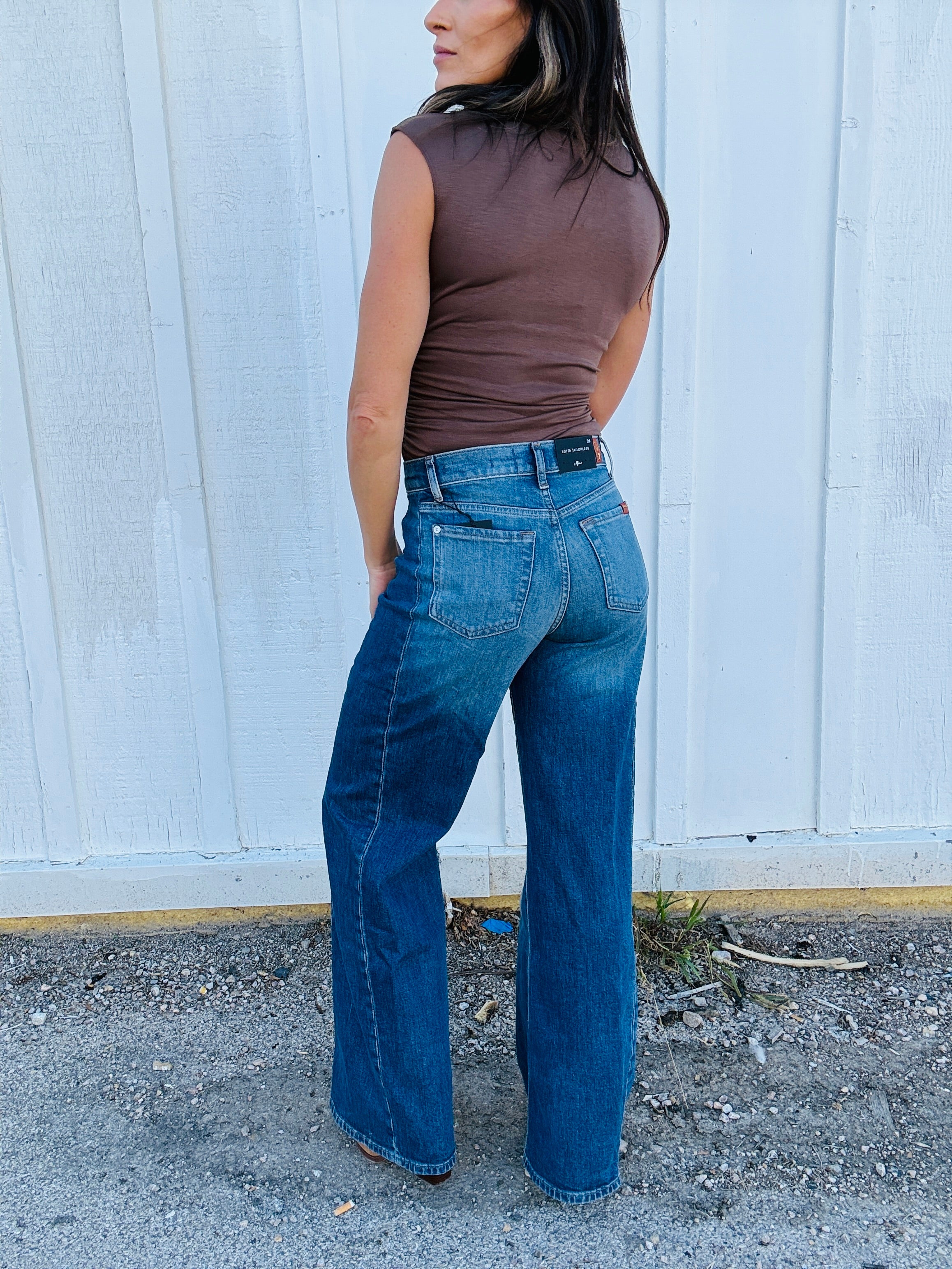 7 For All Mankind Lotta Blue Core