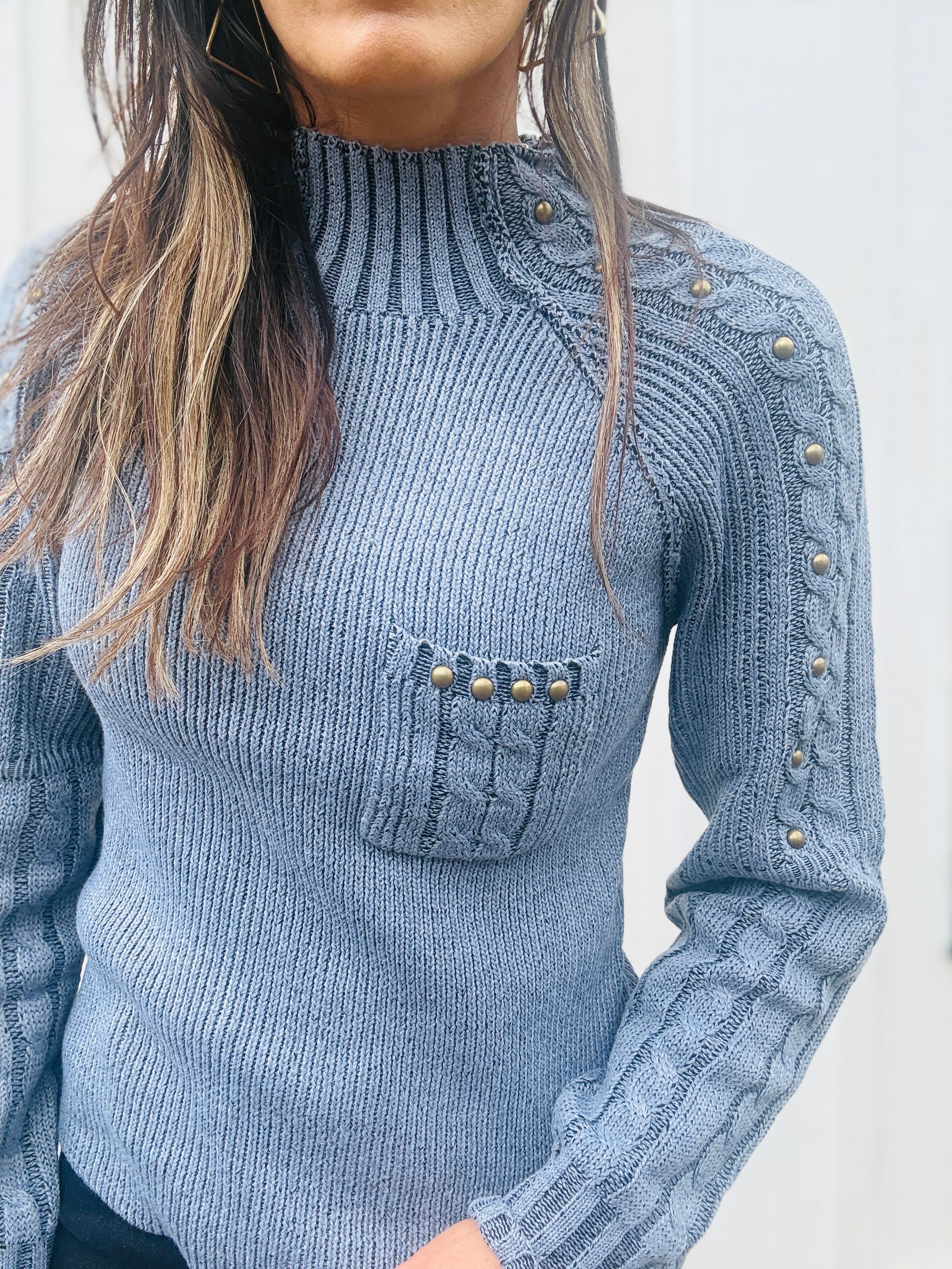 POL Stud Sweater