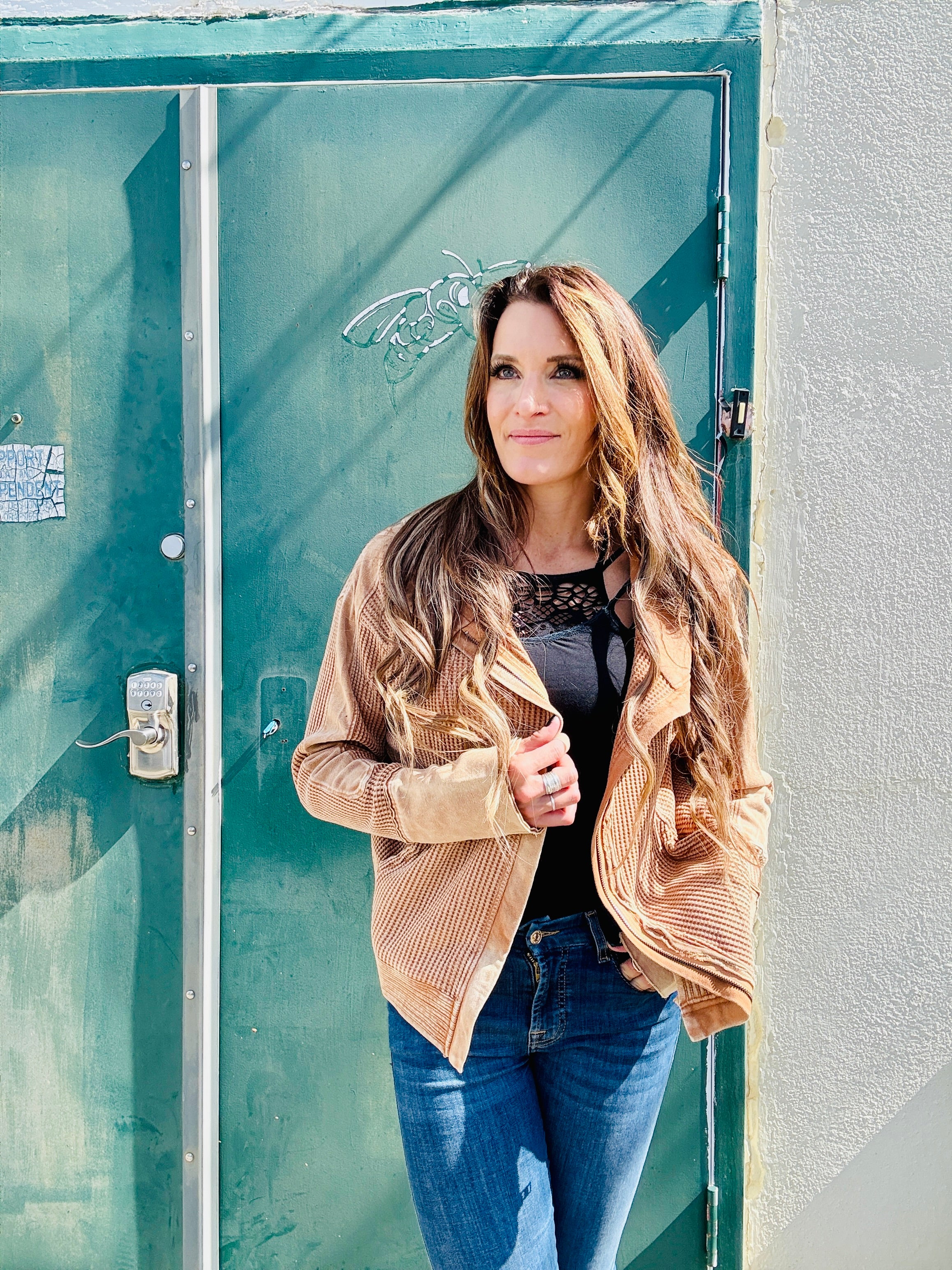 Washed Thermal Hoodie