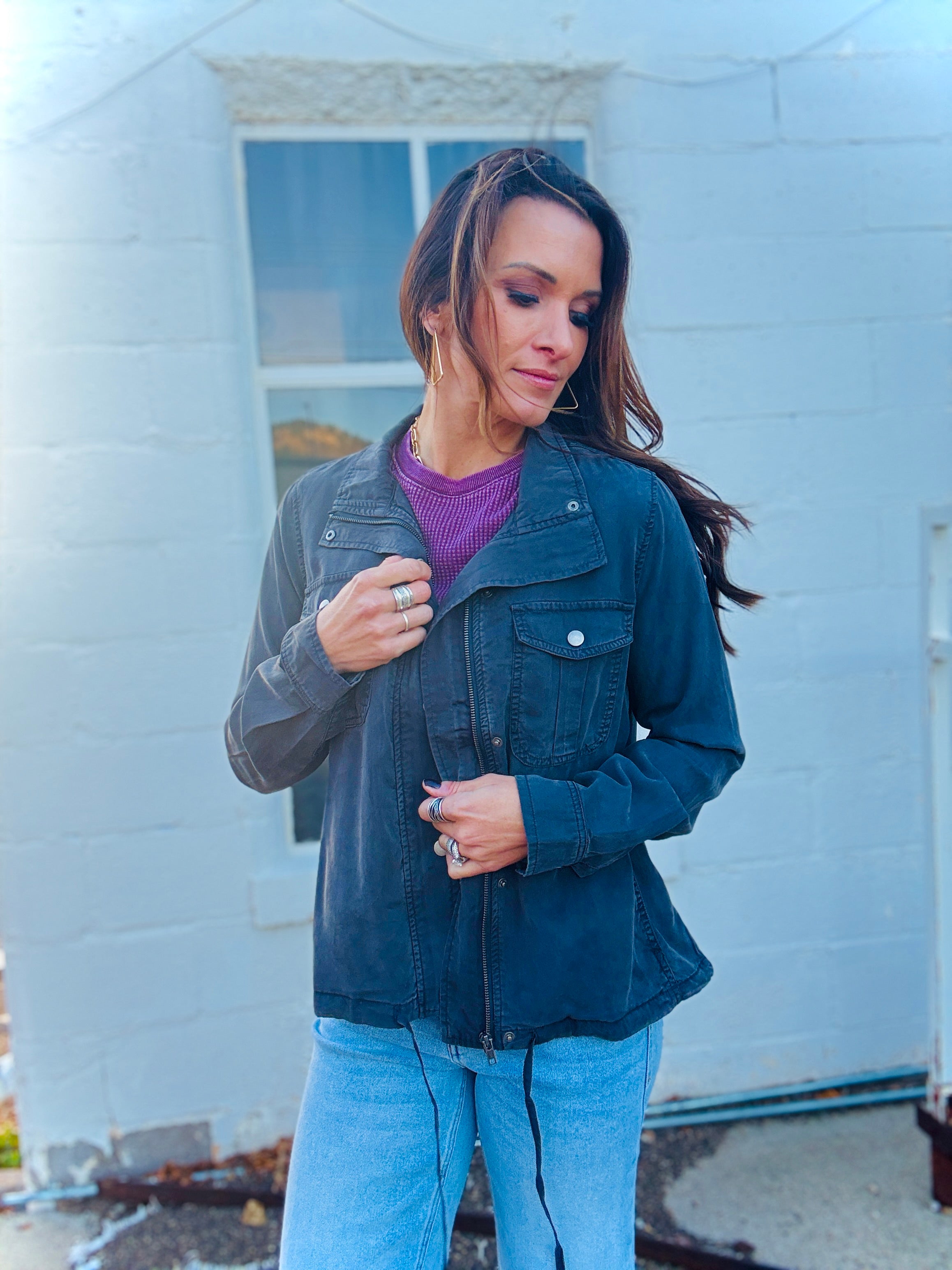 Tencel Utility Jacket