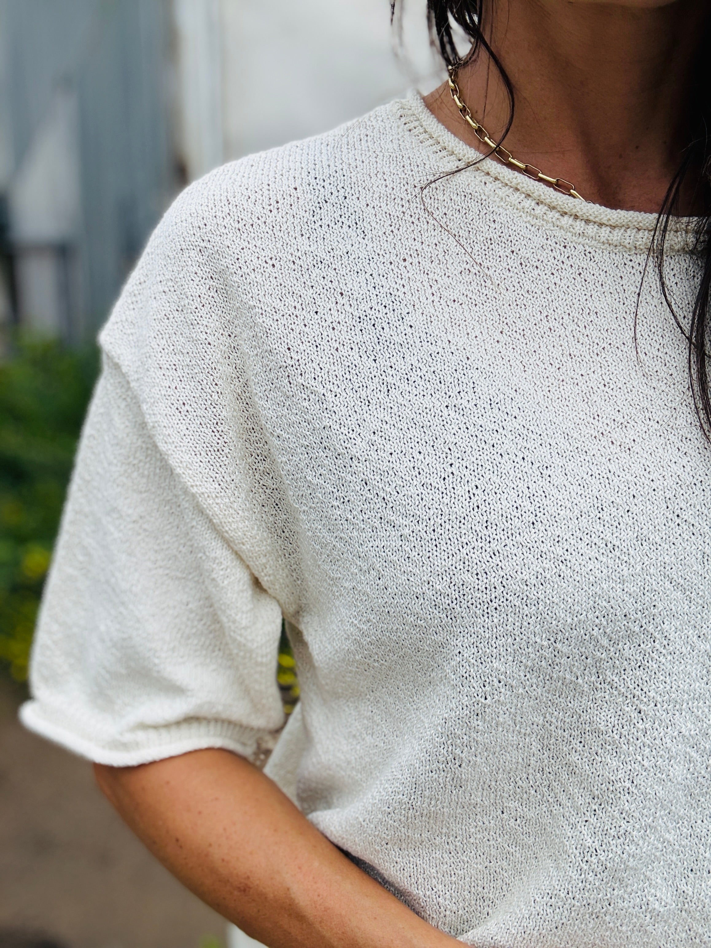Hannah SS Sweater