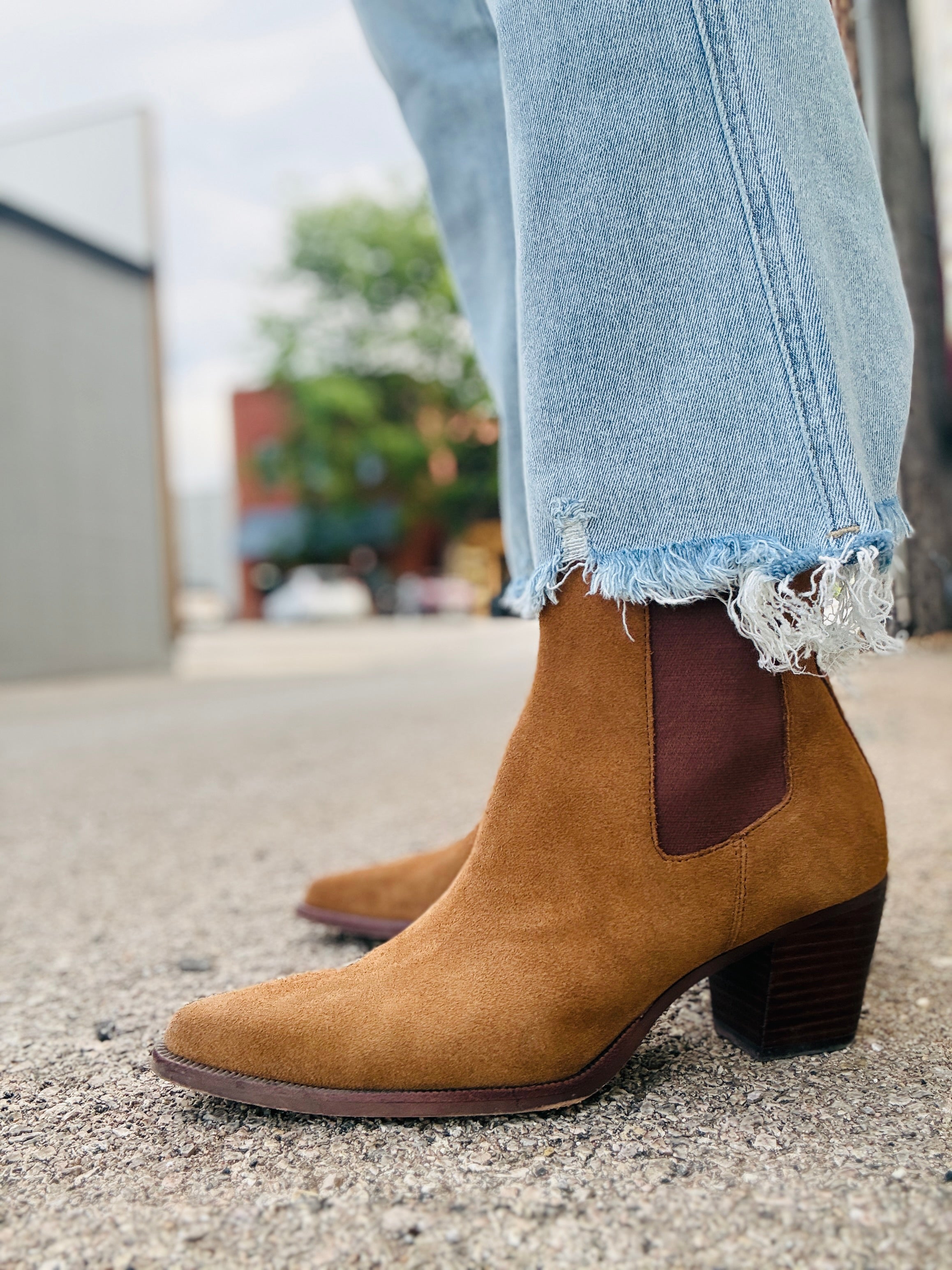 MICA HIGH RISE CROP FLARE