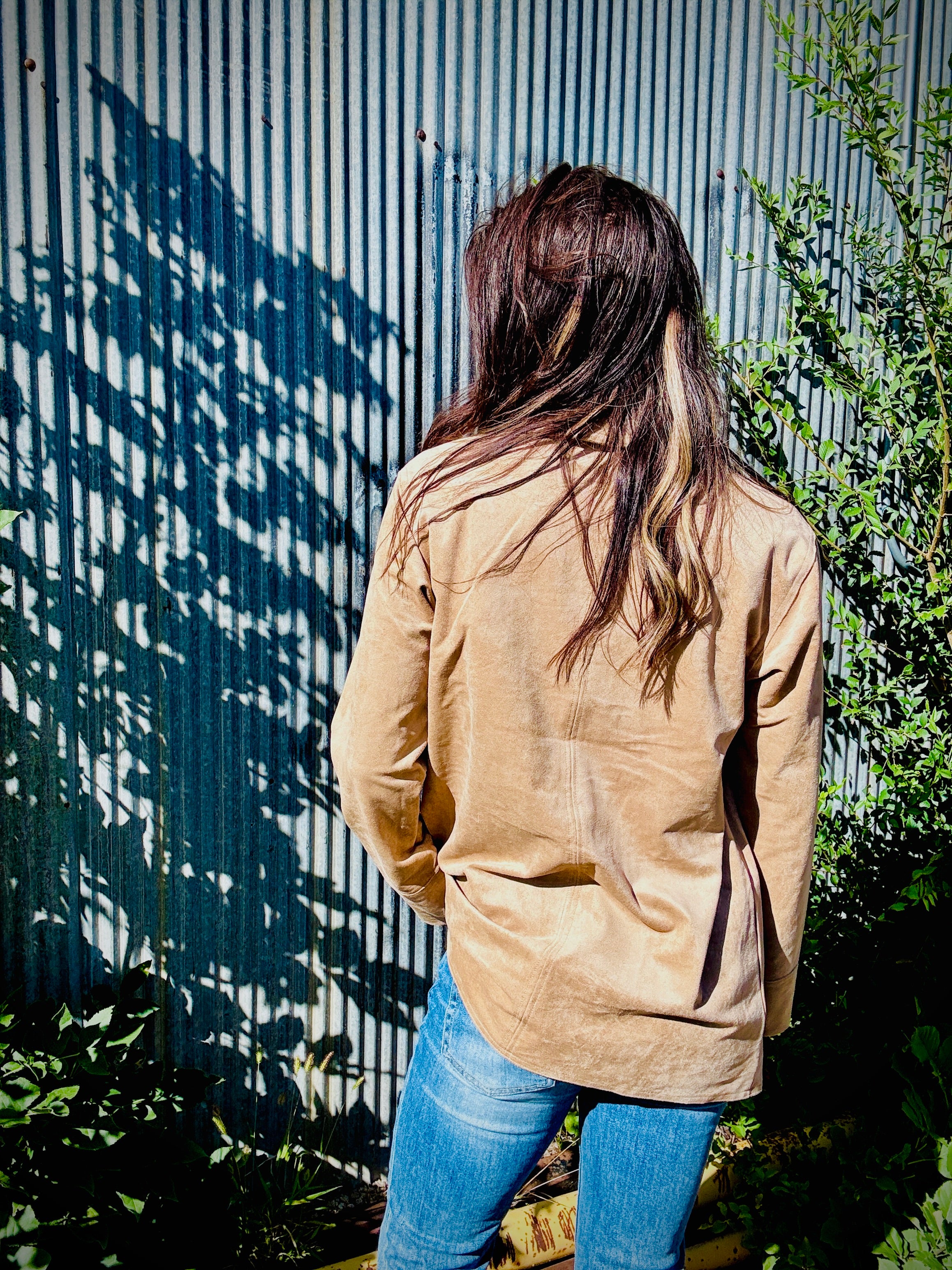 Z Supply Decker Suede Chore Coat